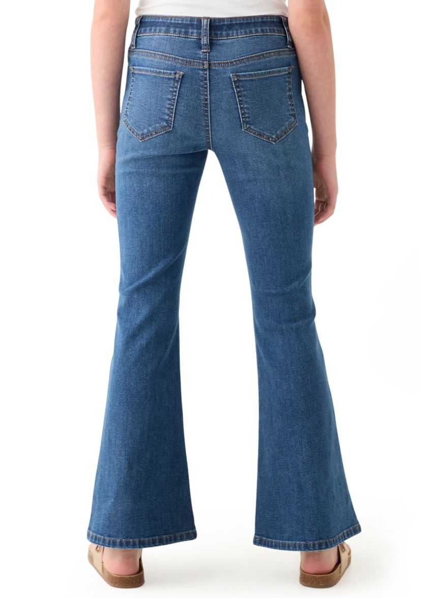 Girls 7-16 Super Flare Jeans