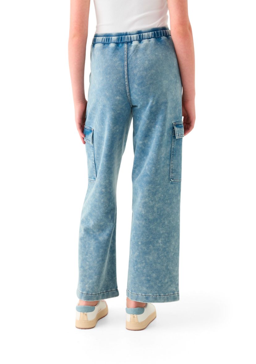 Girls 7-16 Double Waistband Drawstring  Pants