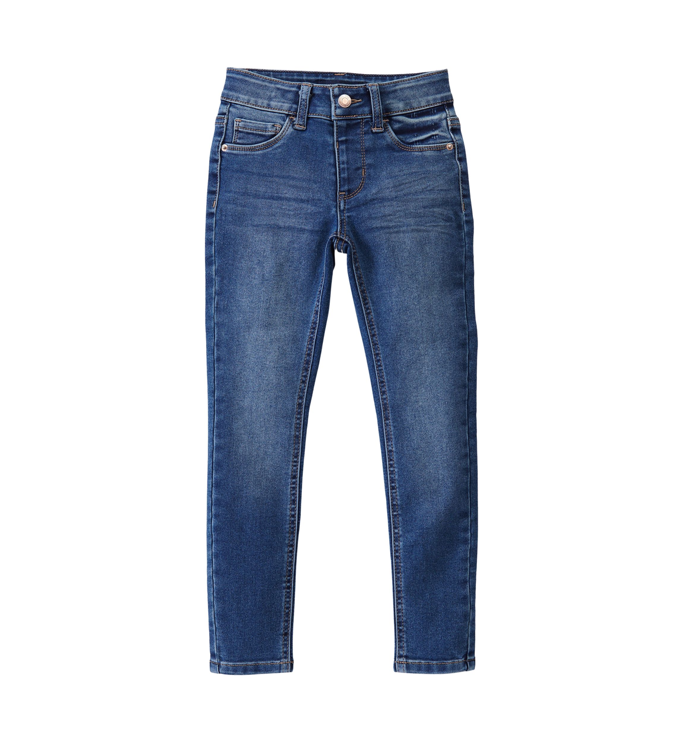 Girls 4-6x Mid Rise Pull On Jeggings