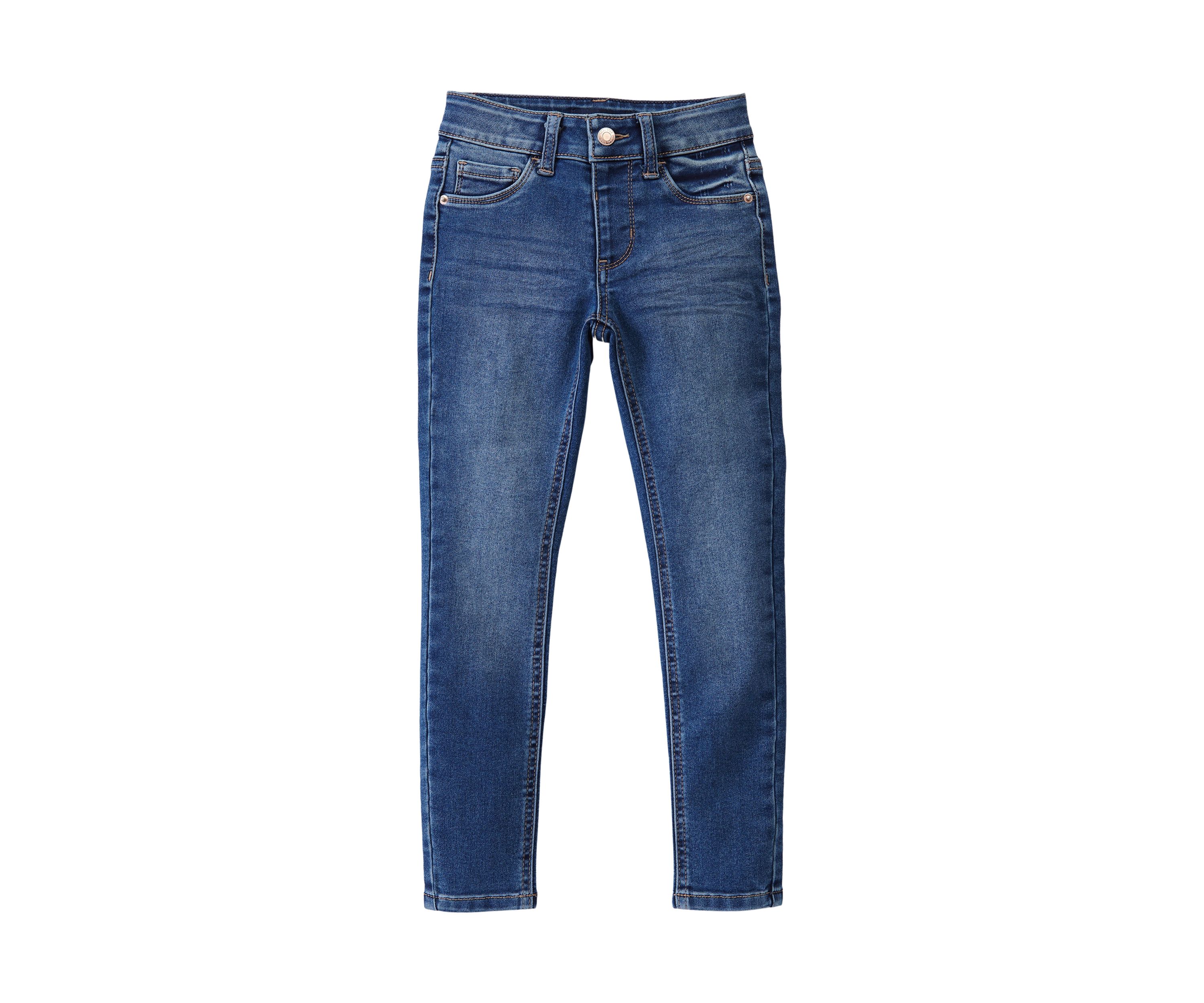 Girls 4-6x Mid Rise Pull On Jeggings