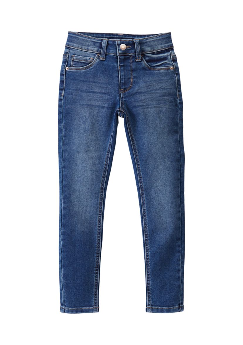 Girls 4-6x Mid Rise Pull On Jeggings