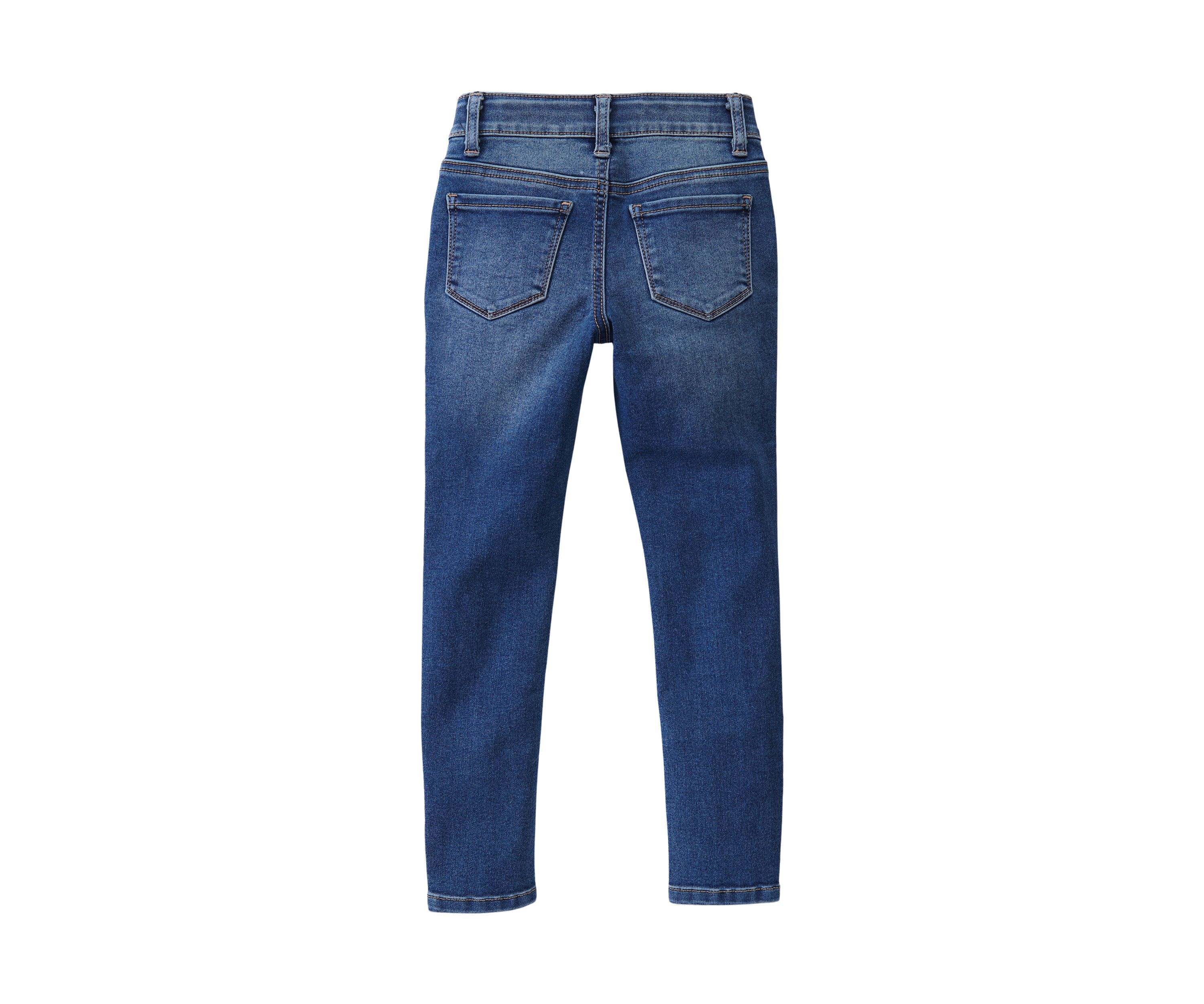 Girls 4-6x Mid Rise Pull On Jeggings