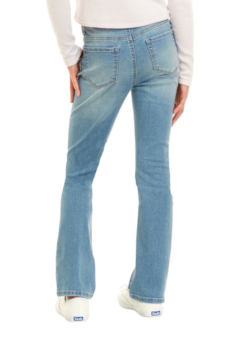 Girls 7-16 Mid Rise Boot Cut Jeans