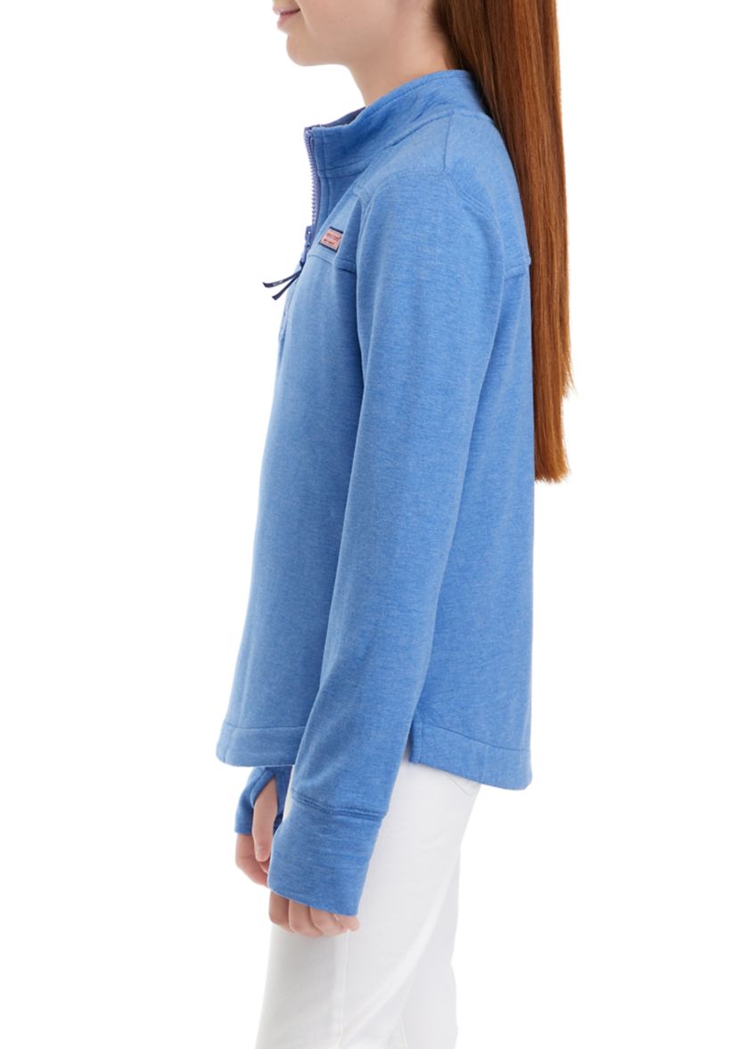 Girls 7-16 1/4 Zip Pullover