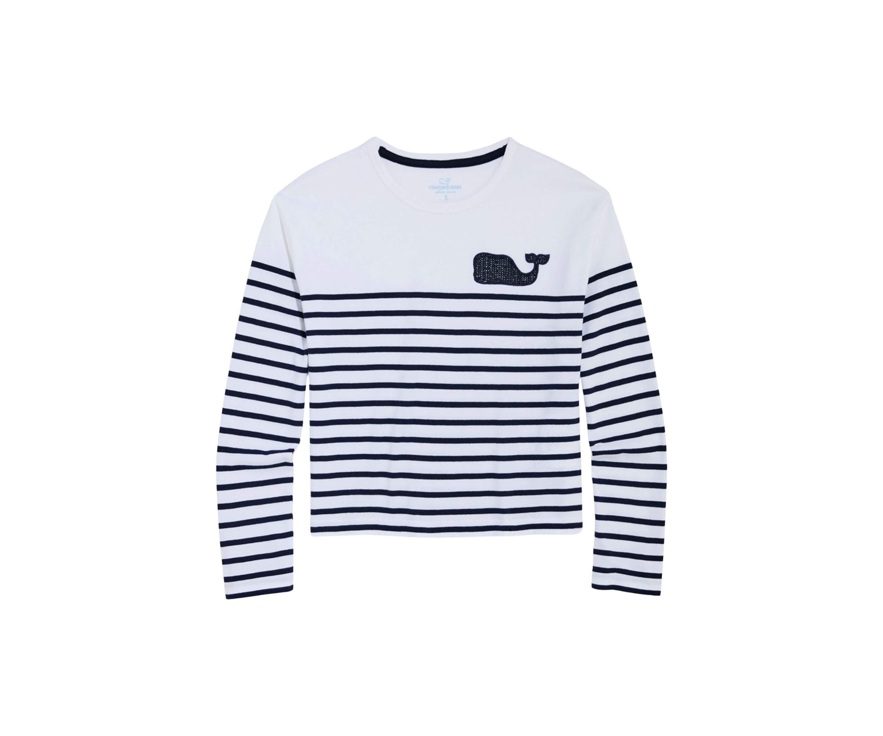 Boys 8-20 Boxy Whale Patch T-Shirt