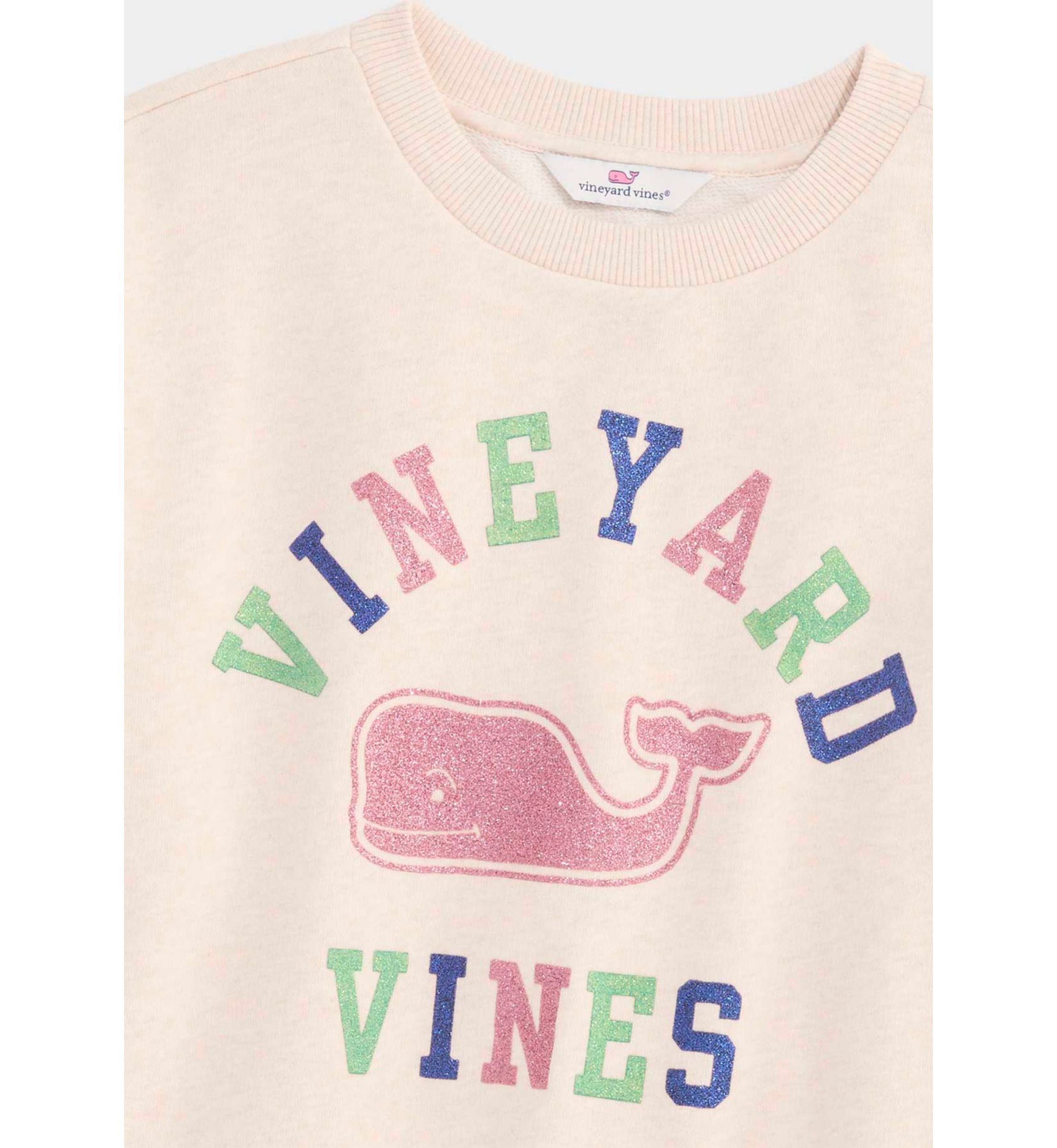 Girls 7-16 Relaxed Crew Neck Sweatshirt