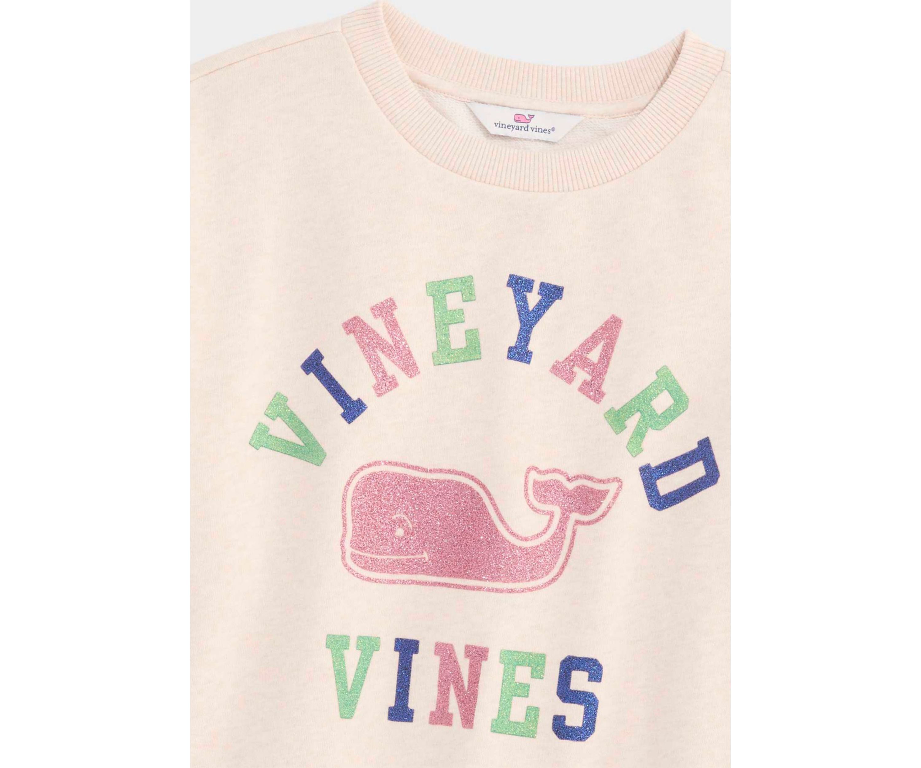 Girls 7-16 Relaxed Crew Neck Sweatshirt