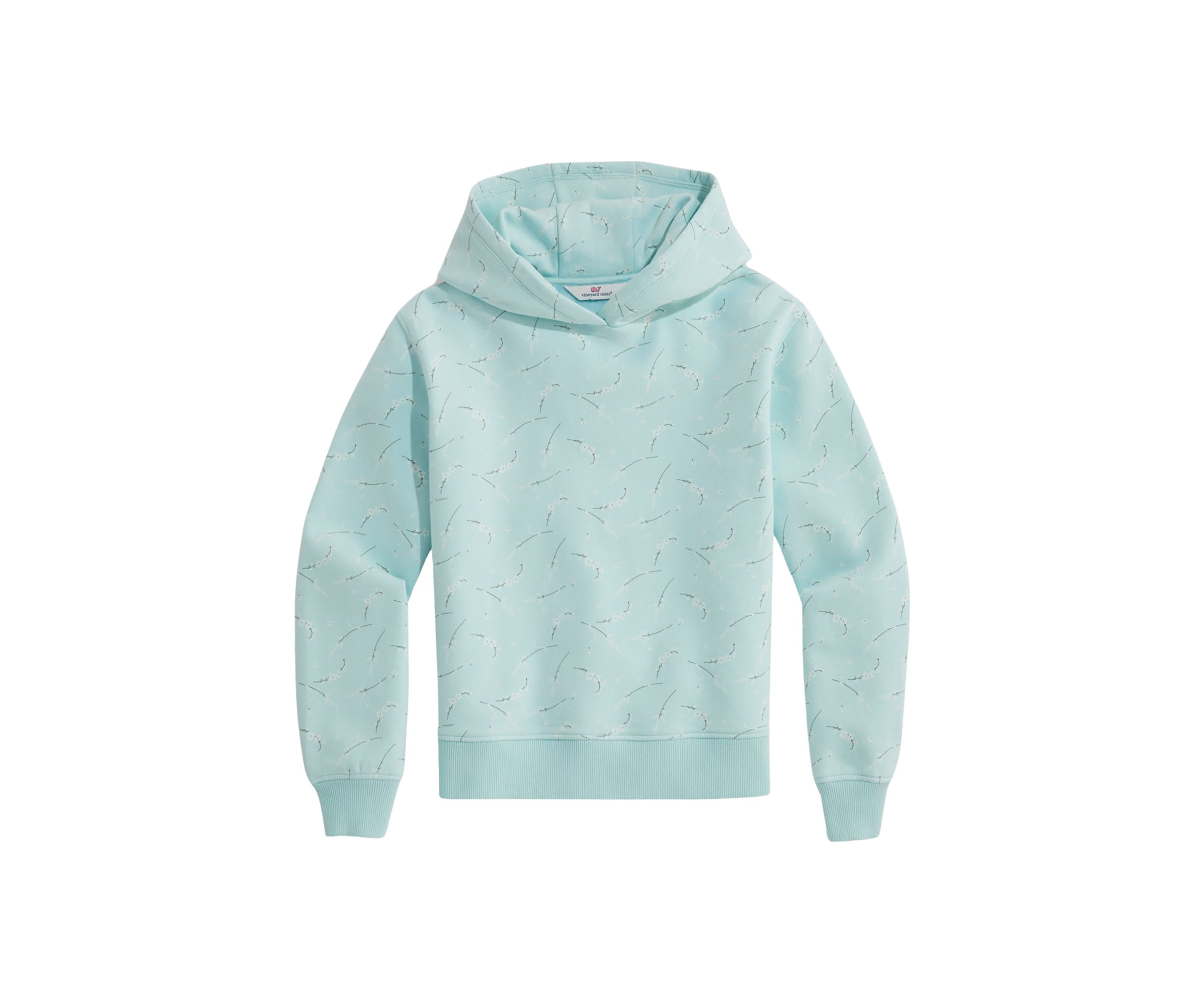 Girls 7-16 Floral Printed Hoodie