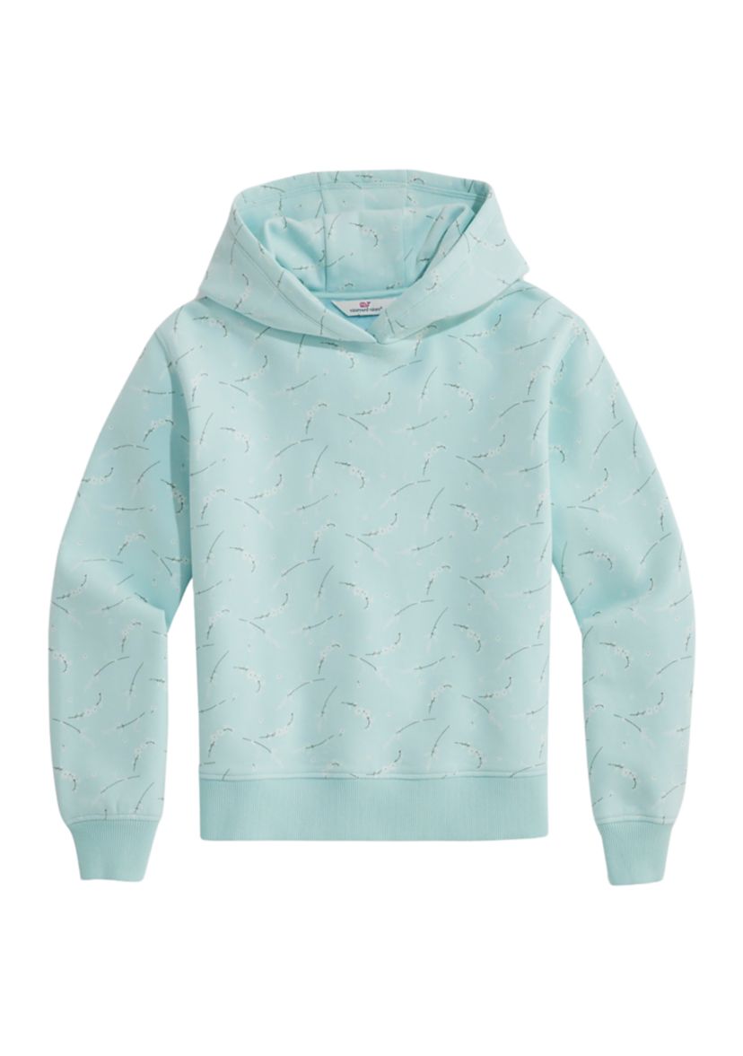 Girls 7-16 Floral Printed Hoodie