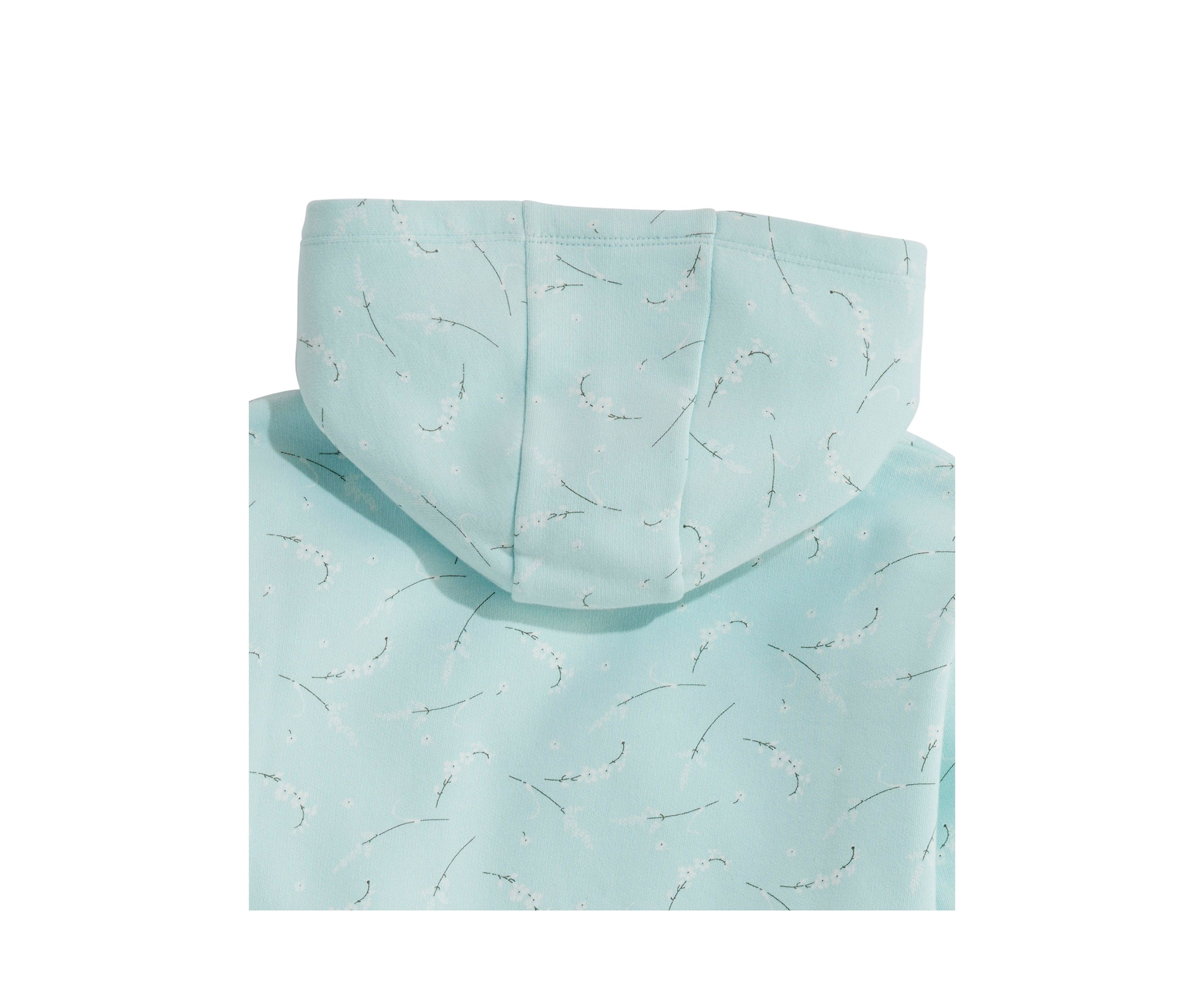 Girls 7-16 Floral Printed Hoodie