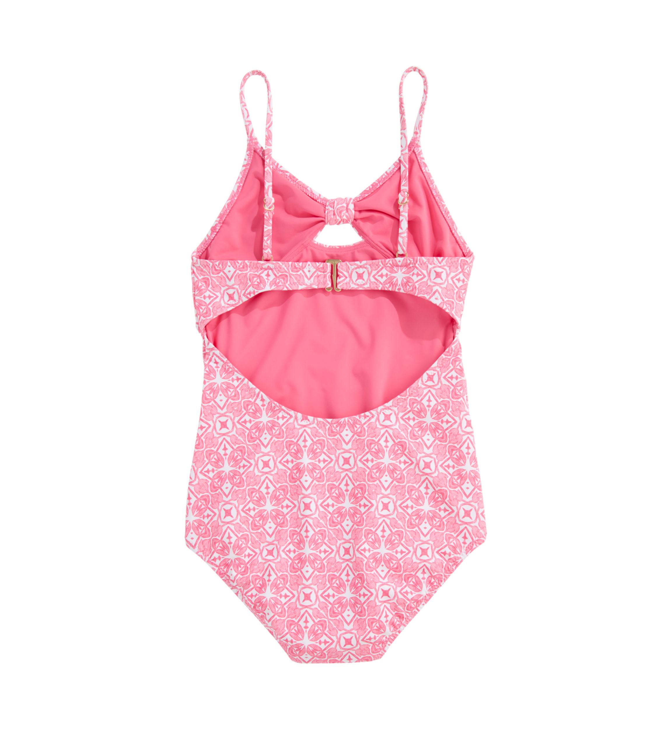 Girls 7-16 Printed Swimsuit 
