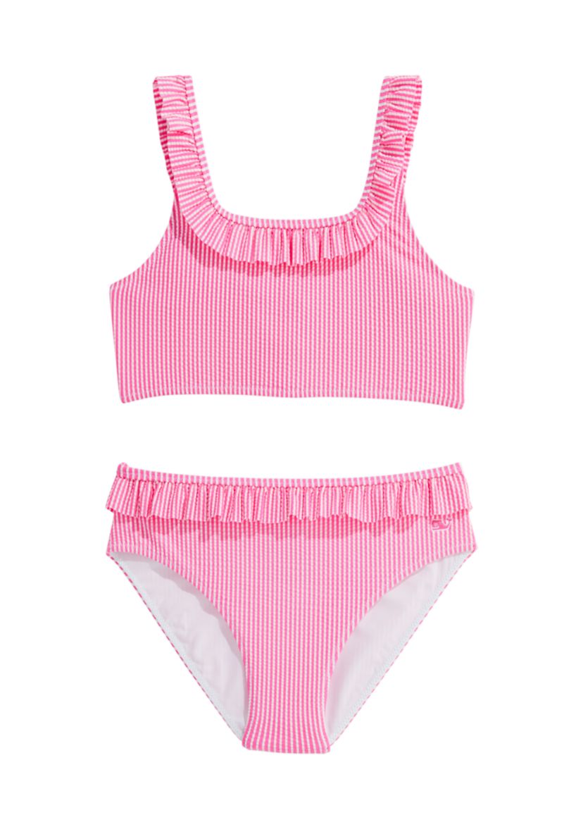 Girls 7-16 2 Piece Square Neck Bikini Swimsuit