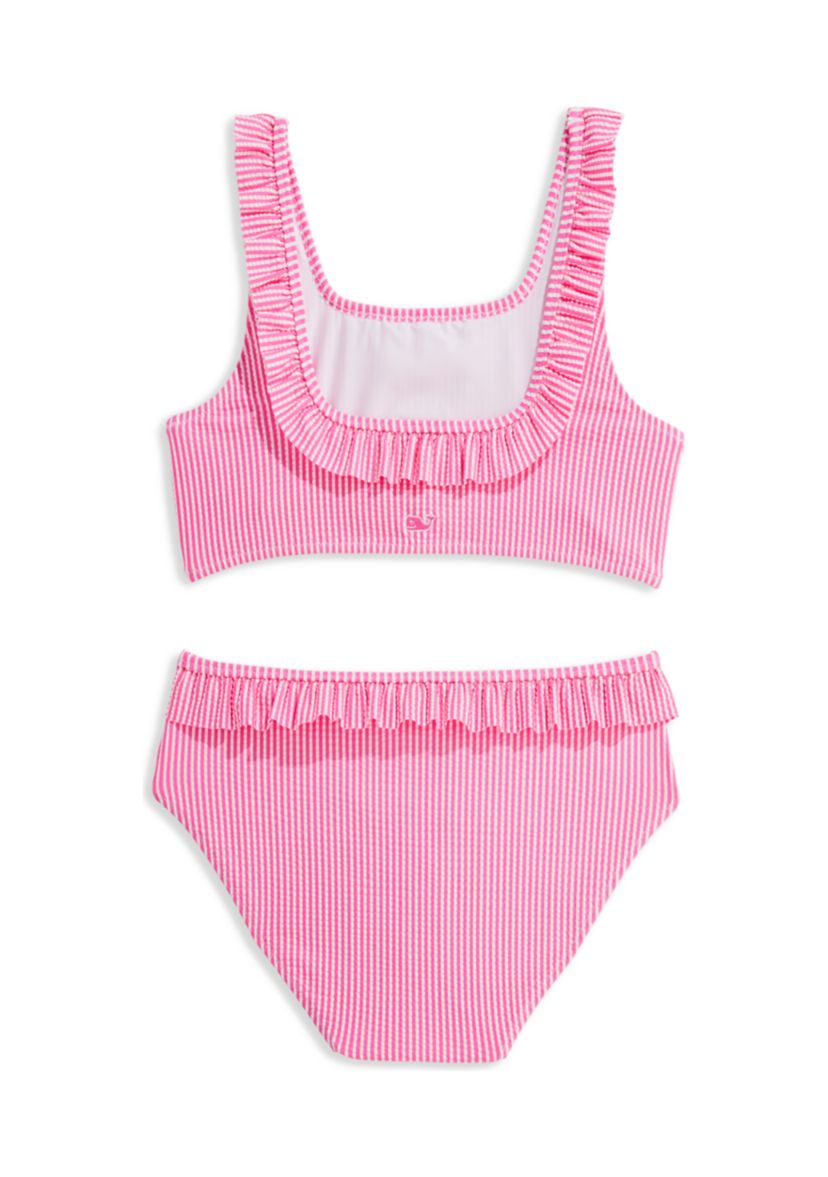 Girls 7-16 2 Piece Square Neck Bikini Swimsuit
