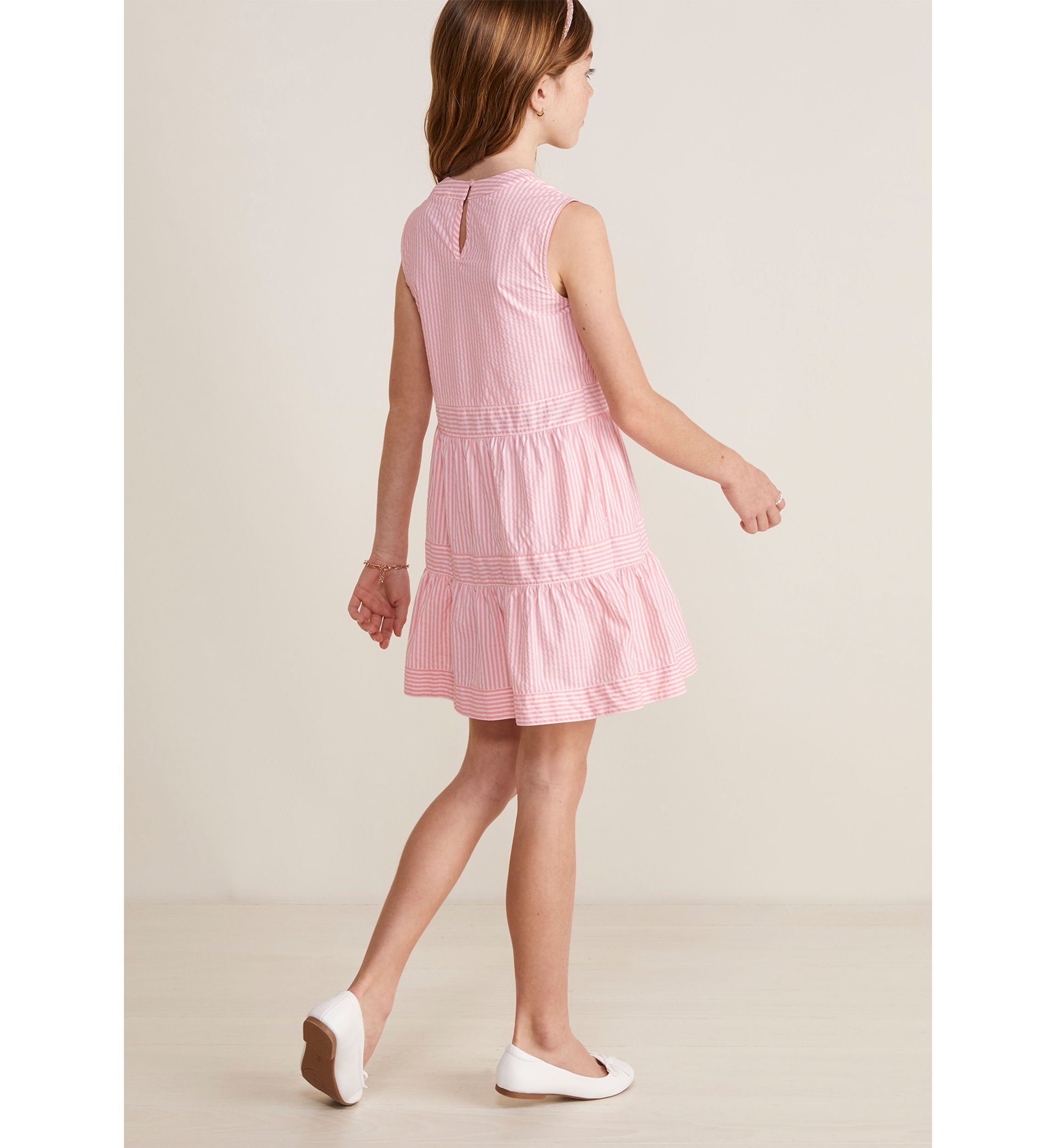Girls 7-16 Harbor Tiered Dress
