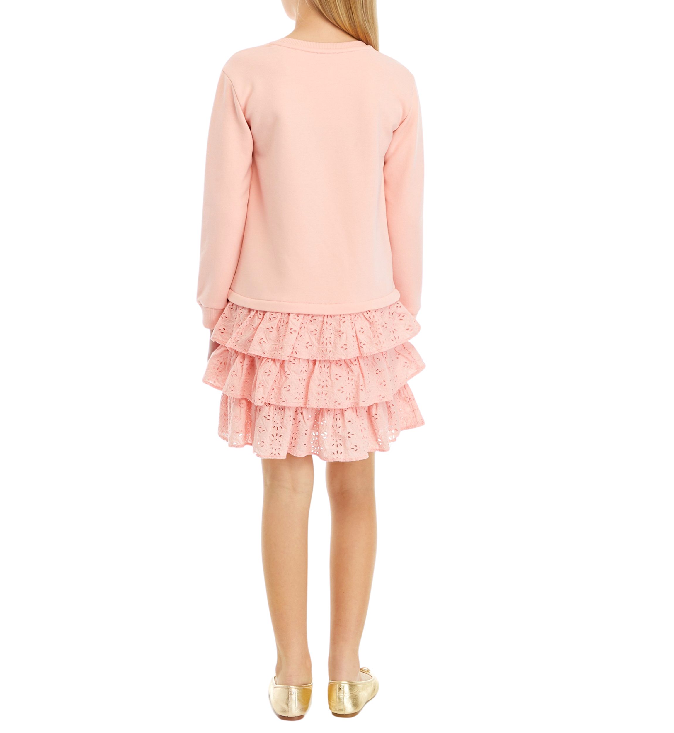 Vineyard Vines Girls 7-16 Eyelet Sweatshirt Dress | Belk