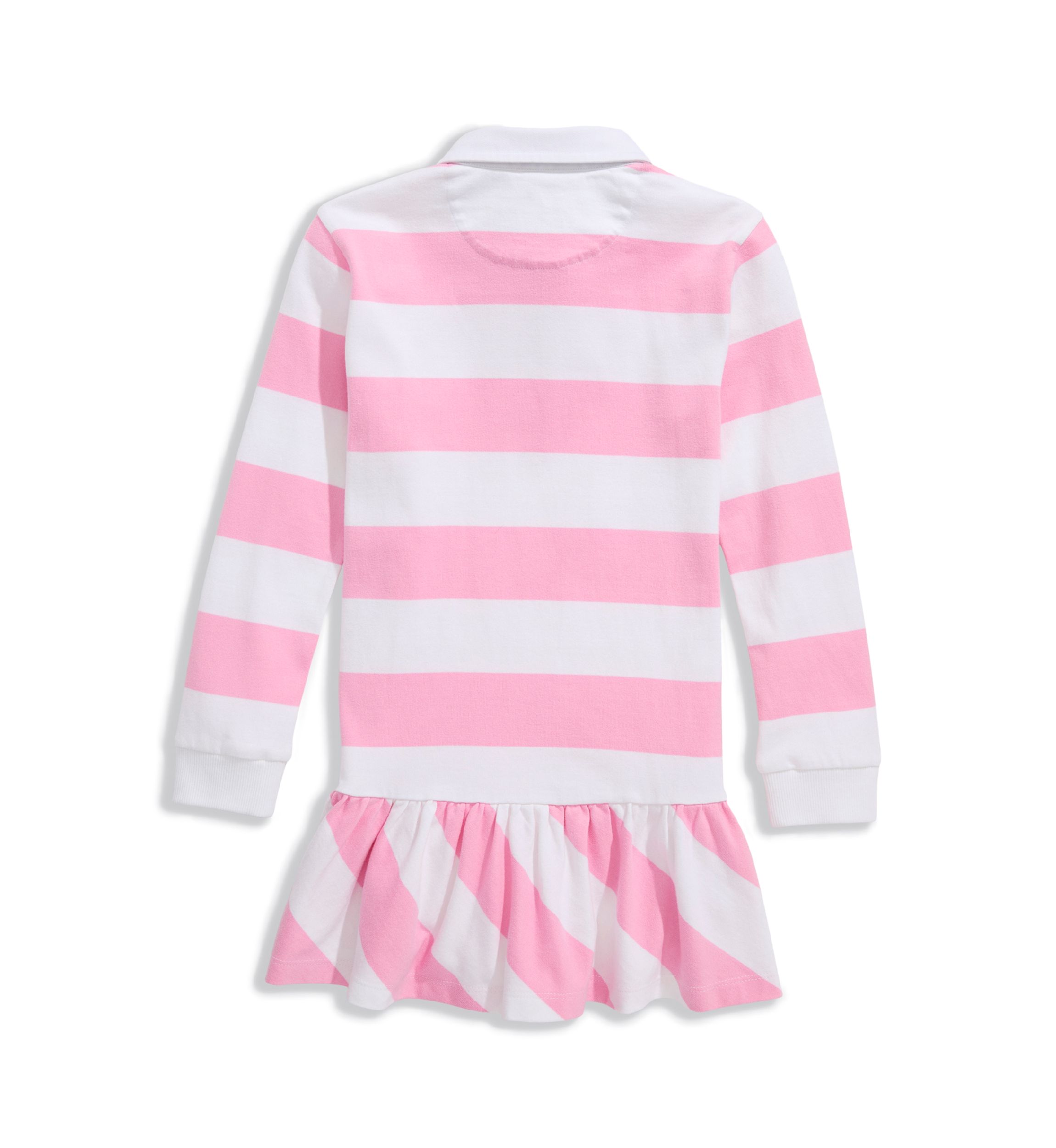 Girls 7-16 Collared Rugby Stripe Dress