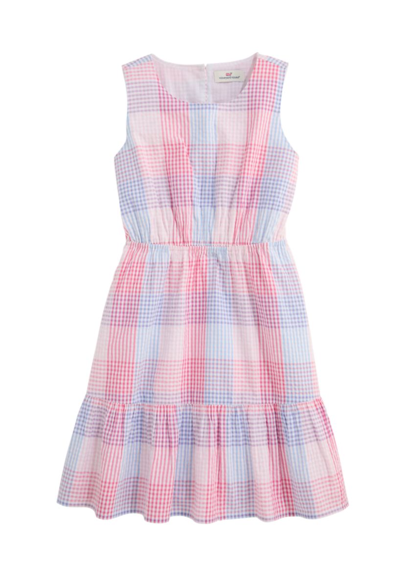 Girls 7-16 Seersucker Dress