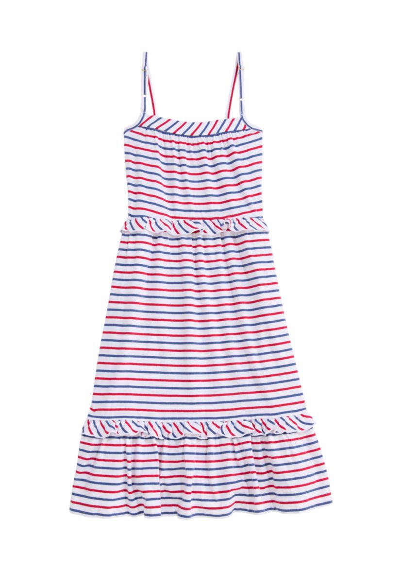 Girls 7-16 Sleeveless Striped Sundress