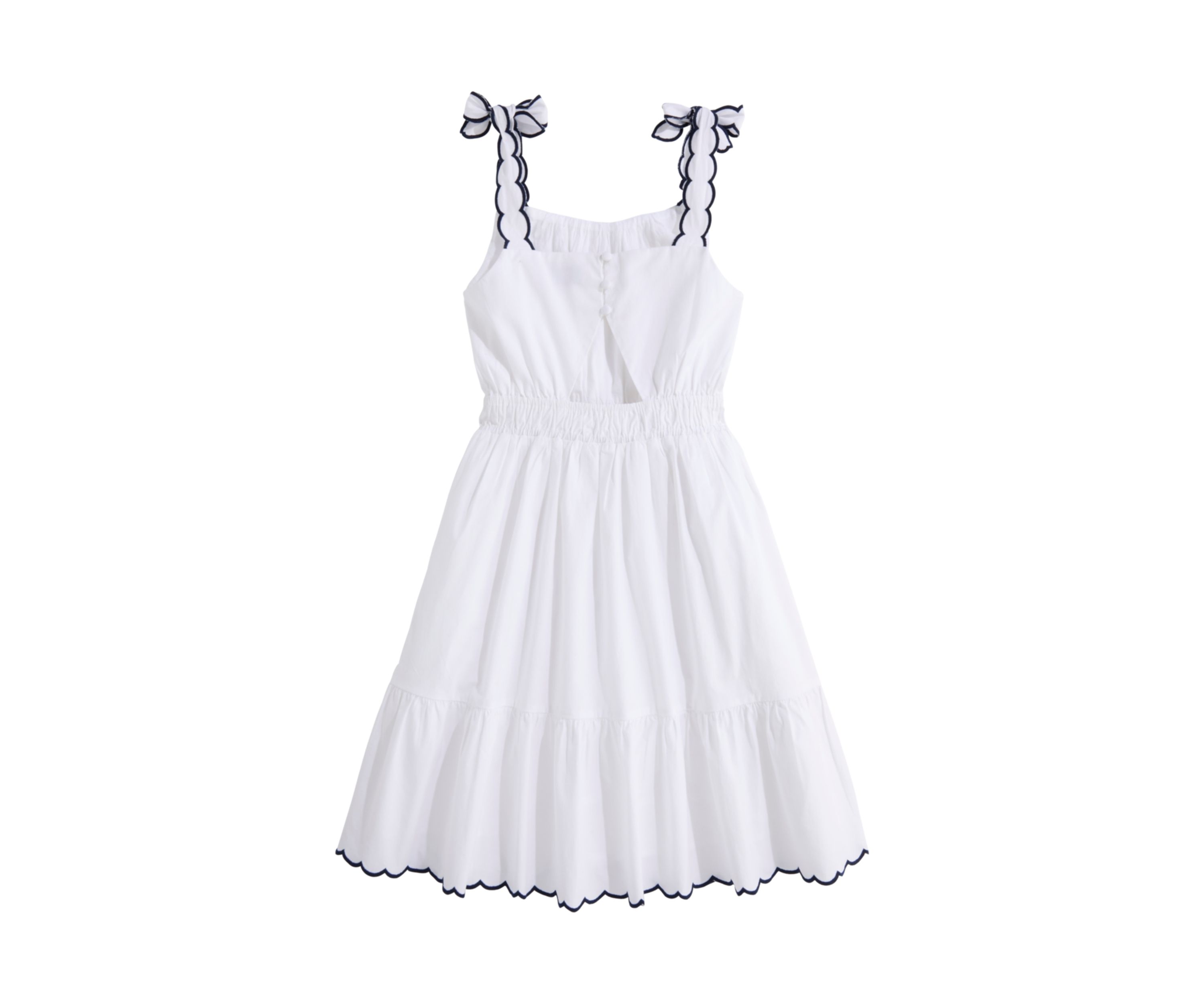 Girls 7-16 Bow Shoulder Sundress
