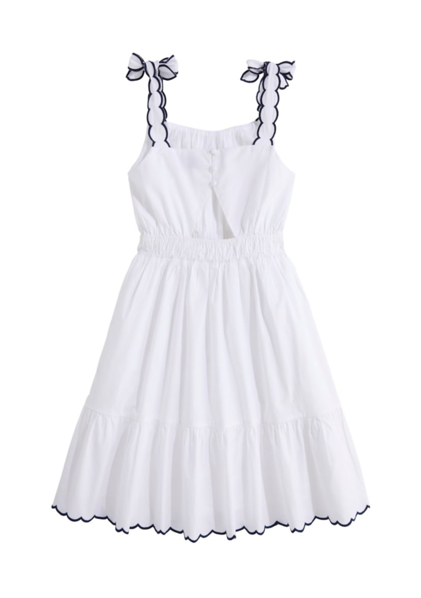 Girls 7-16 Bow Shoulder Sundress