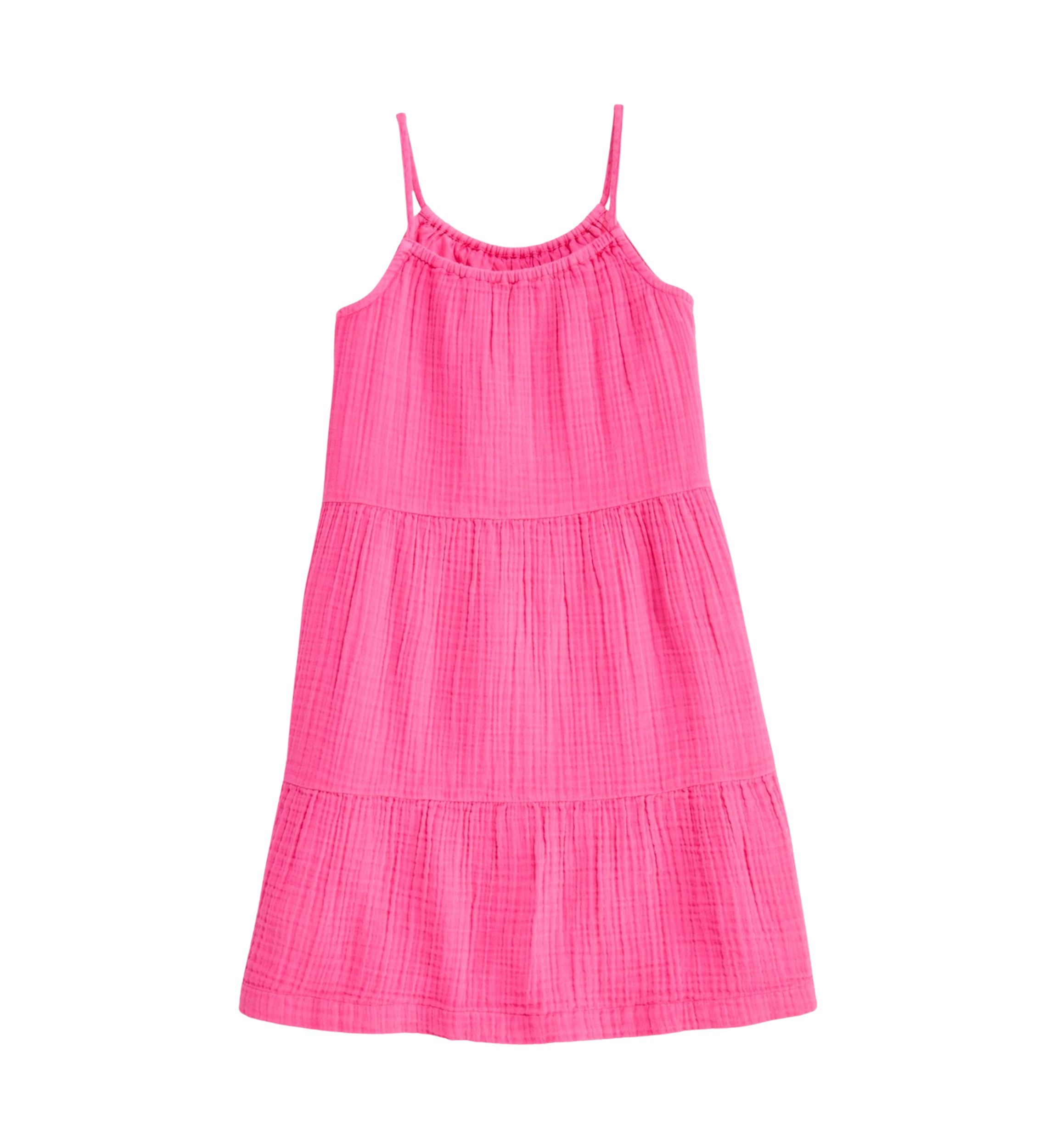 Girls 7-16 Sleeveless Solid Sundress