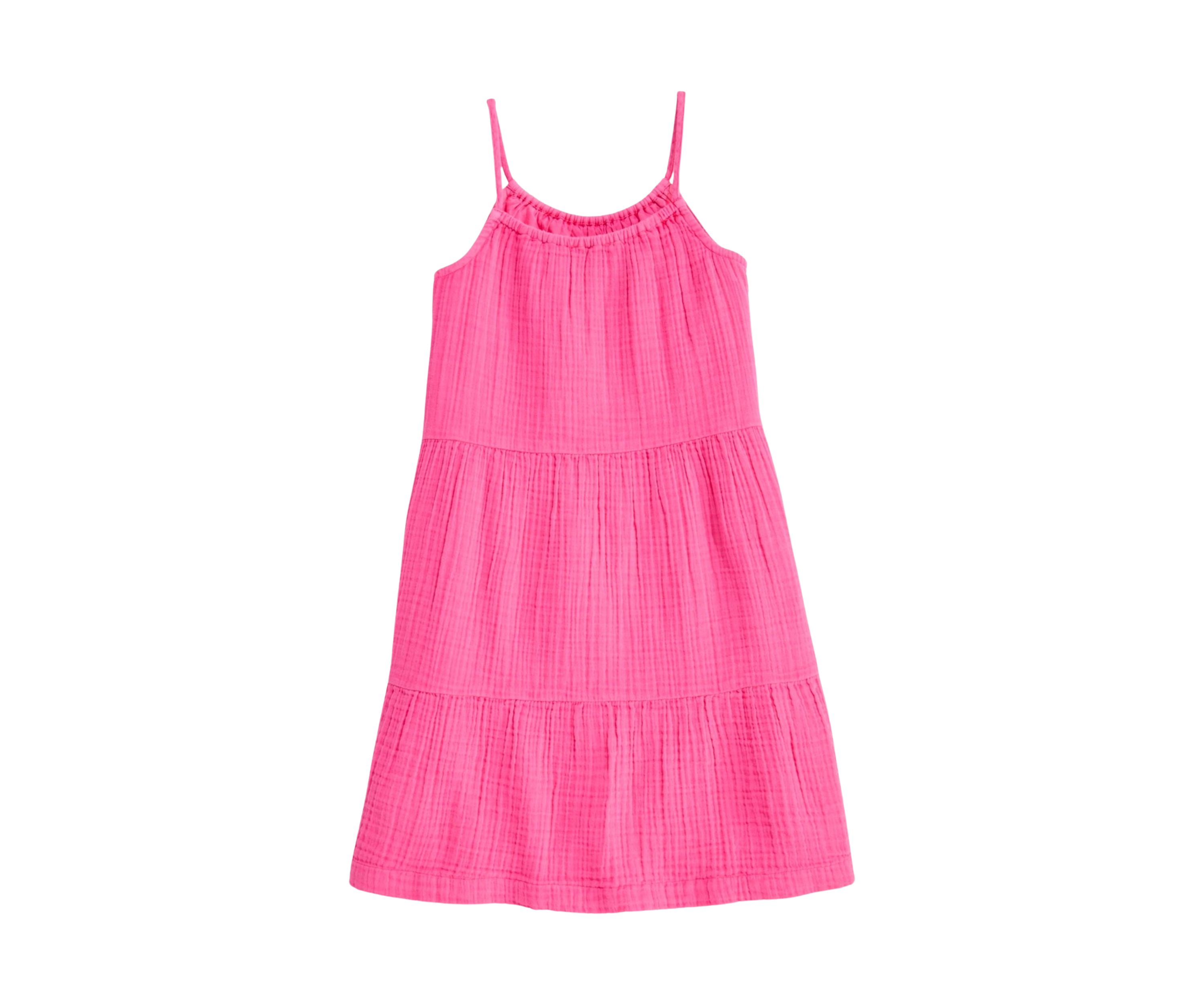 Girls 7-16 Sleeveless Solid Sundress
