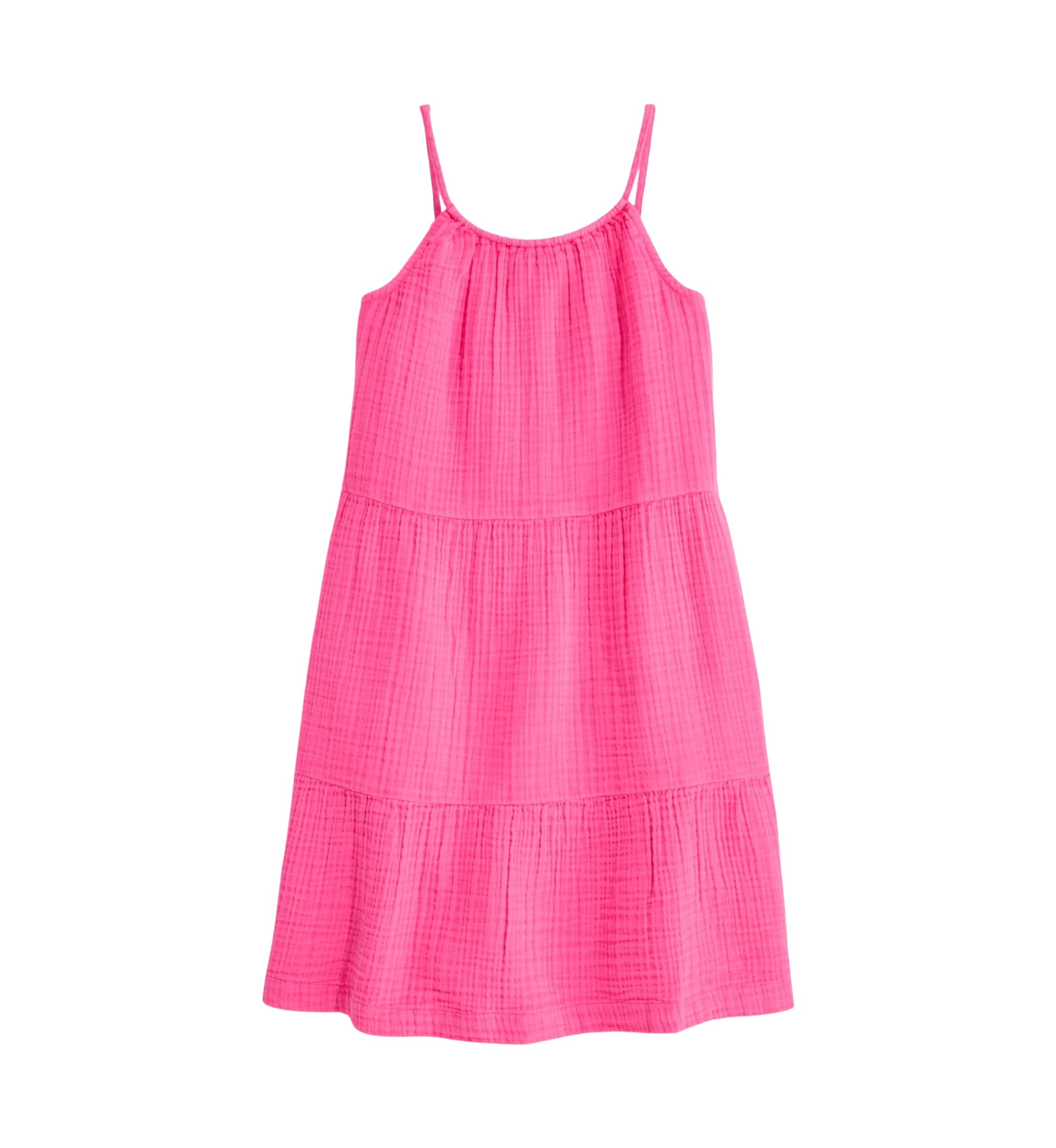 Girls 7-16 Sleeveless Solid Sundress
