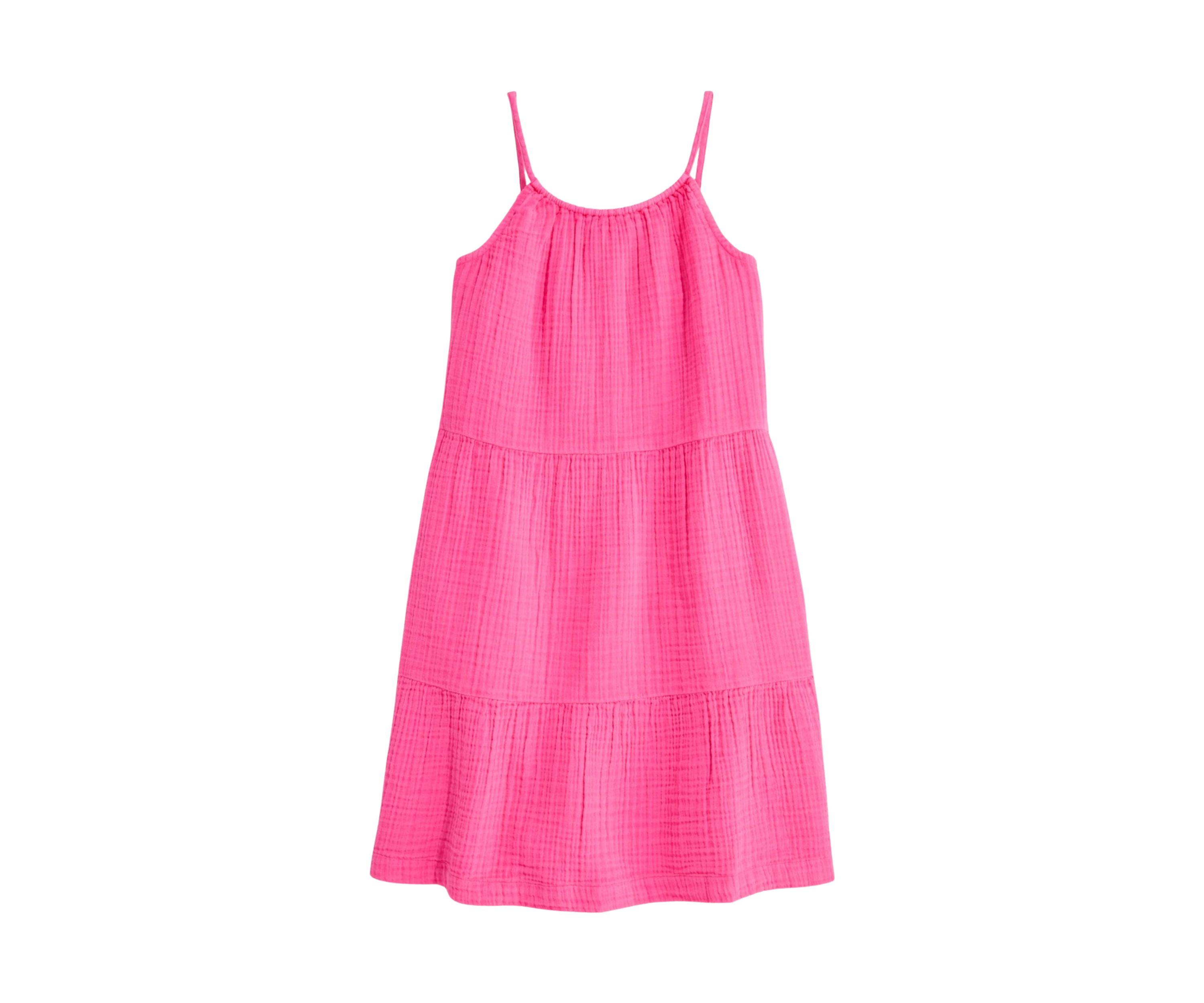 Girls 7-16 Sleeveless Solid Sundress