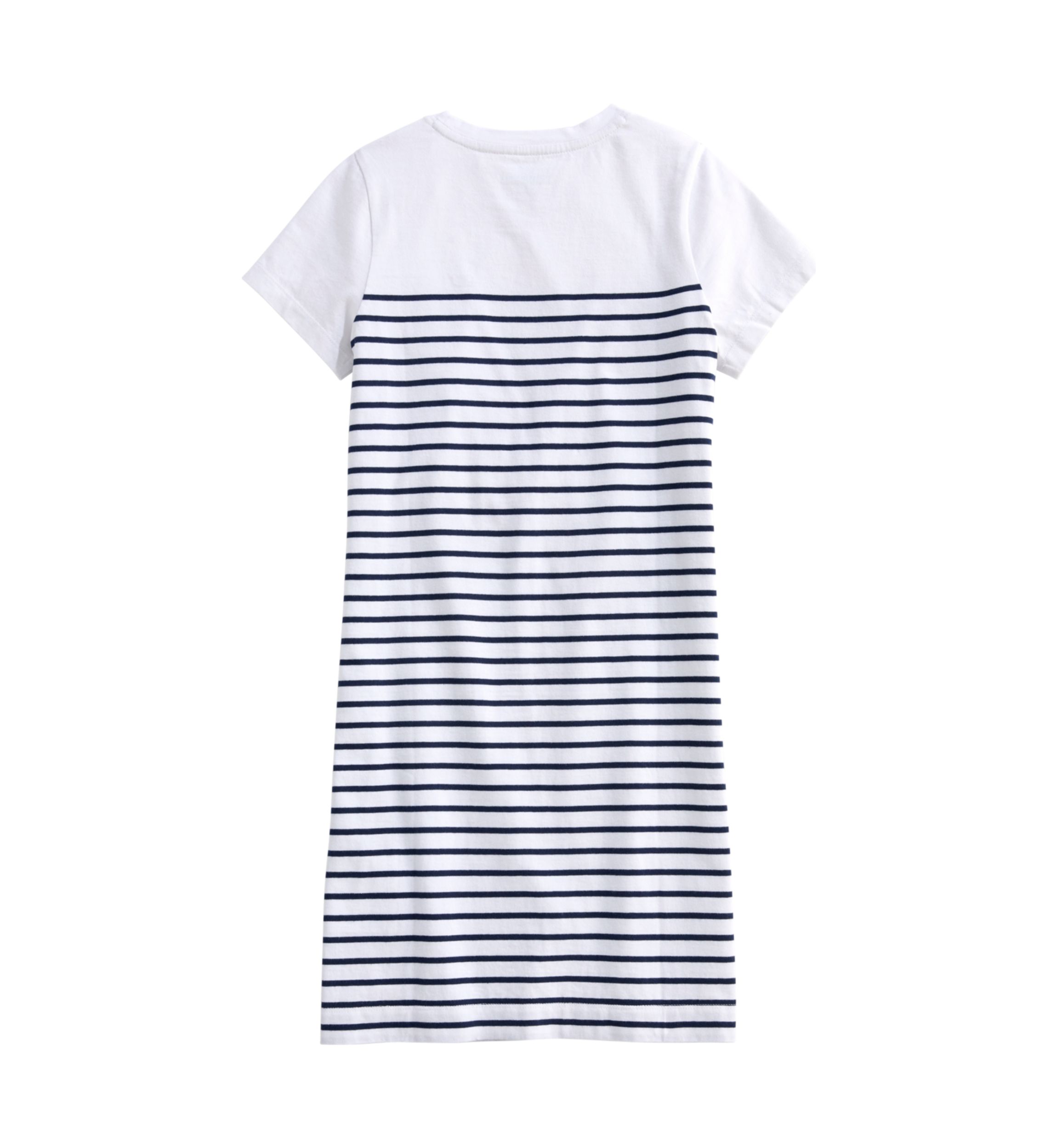 Girls 7-16 Short Sleeve Striped T-Shirt Dress