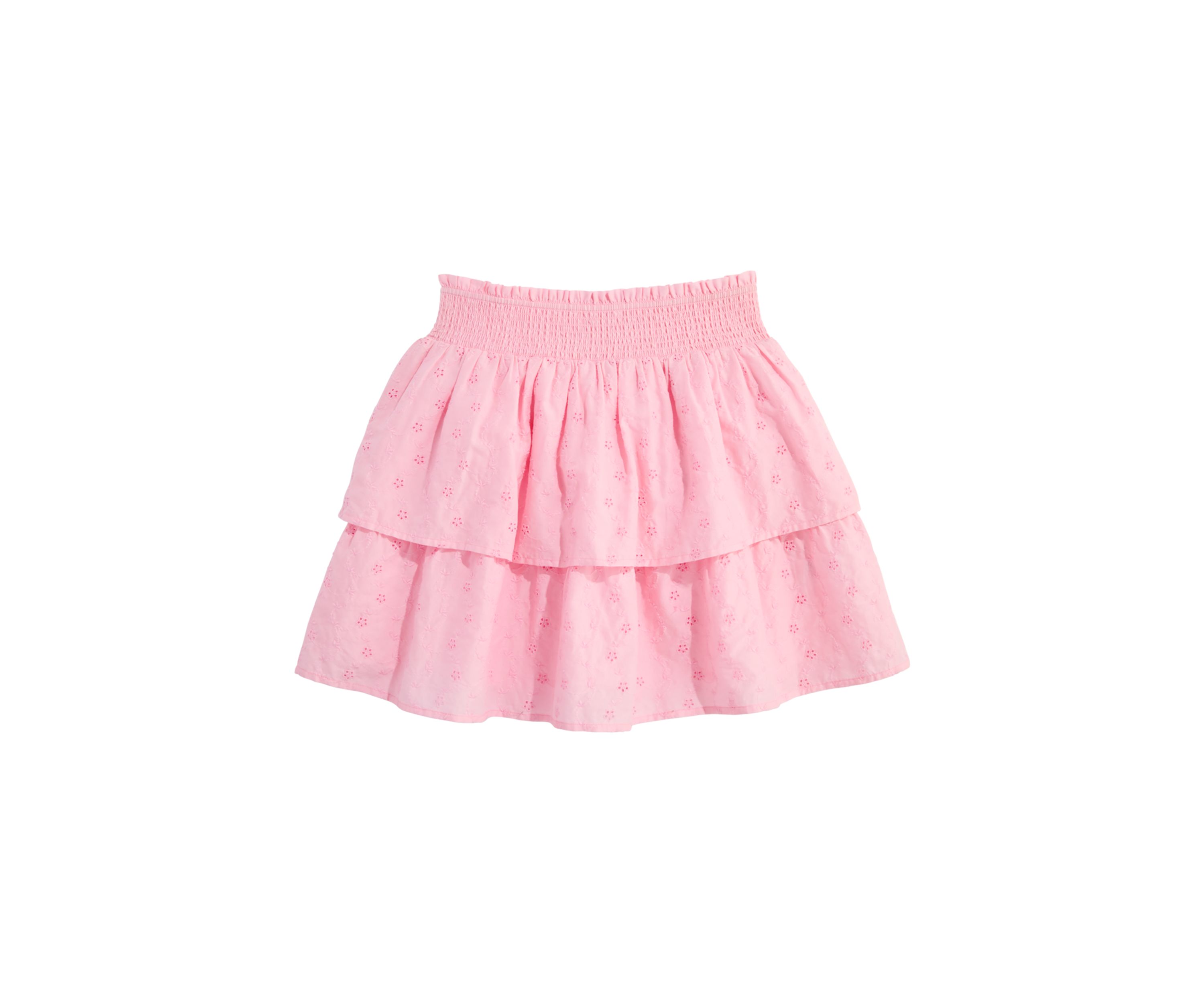 Girls 7-16 Tiered Eyelet Skirt 