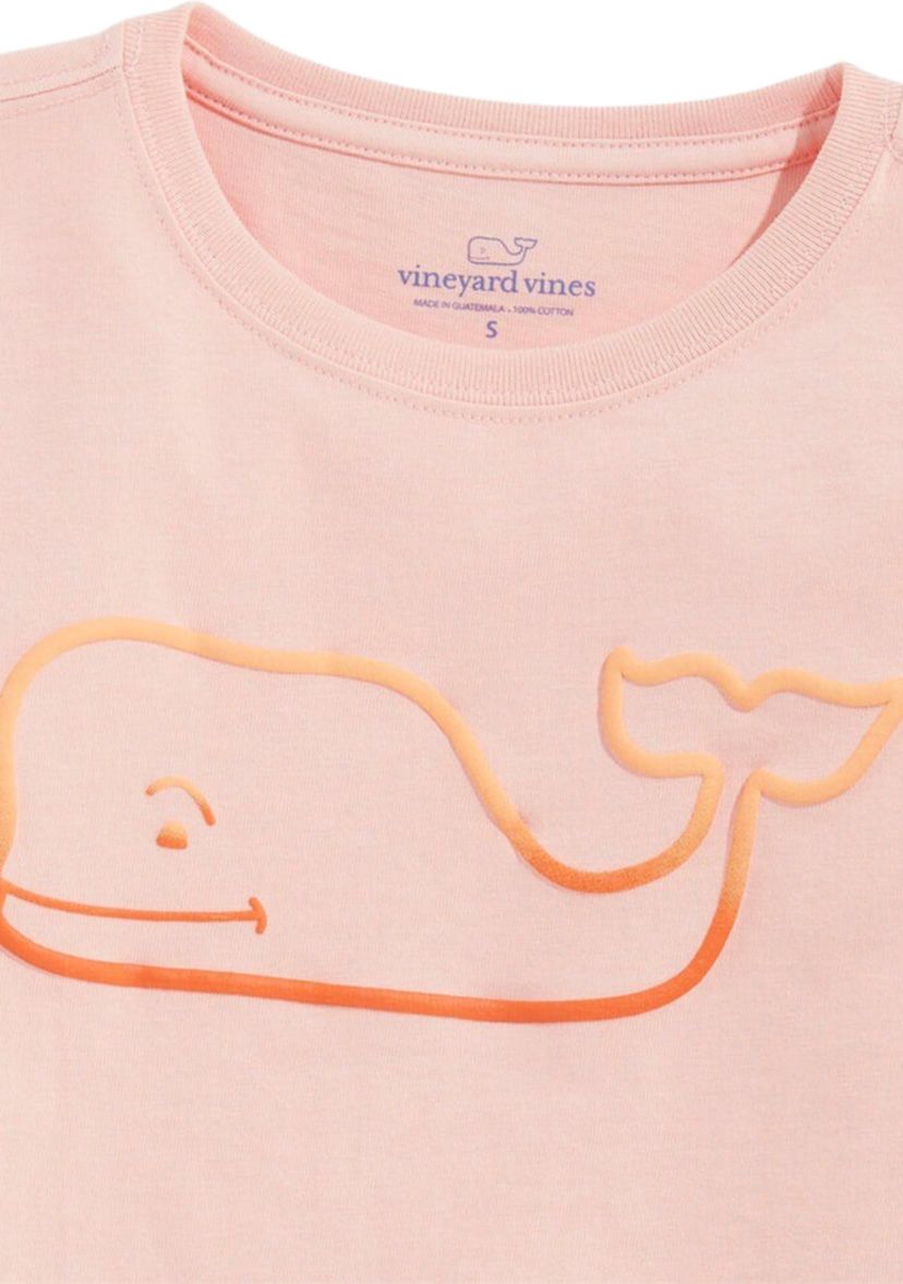 Girls 7-16 Puff Whale Short Sleeve T-Shirt