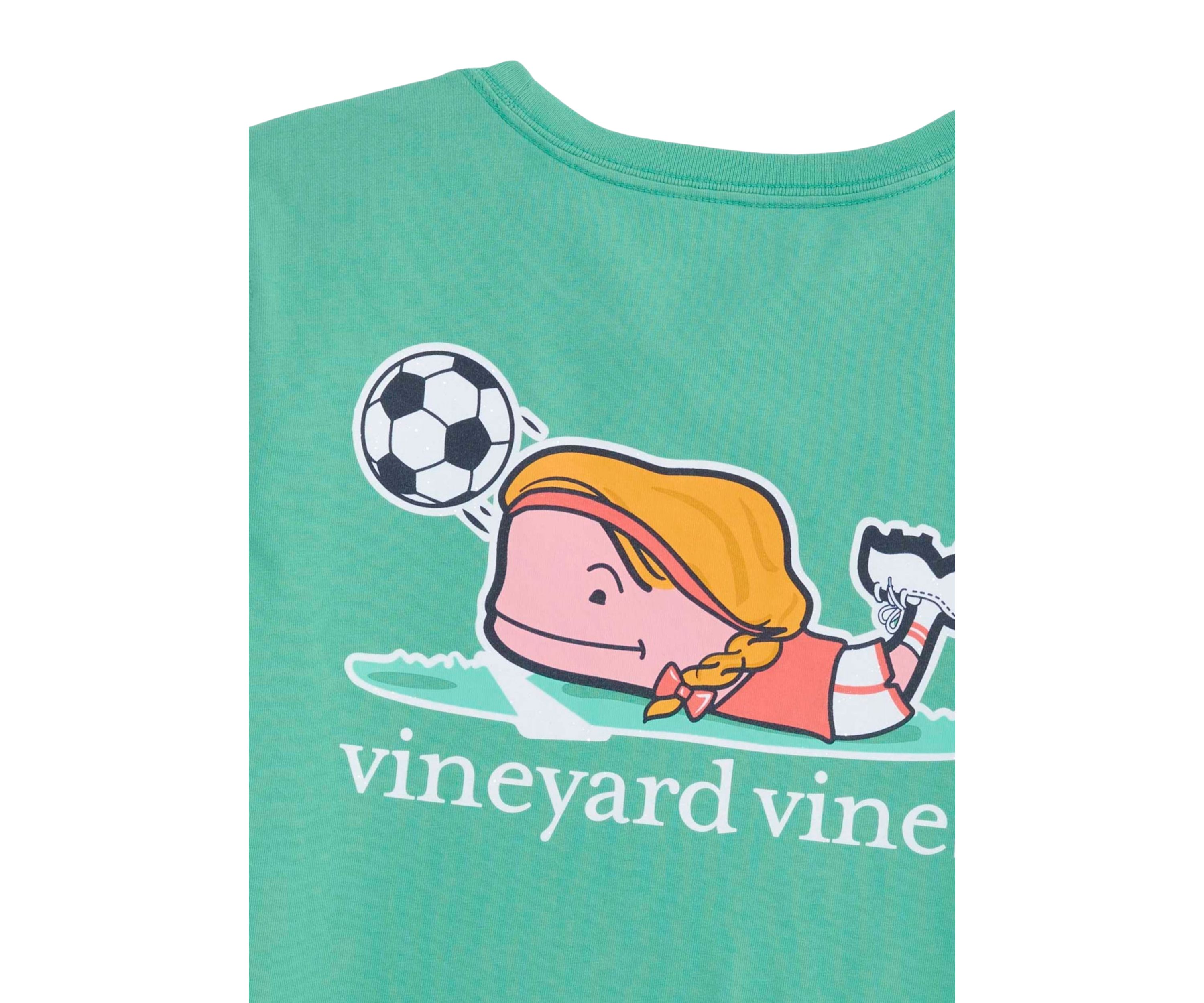 Girls 7-16 Soccer Long Sleeve T-Shirt