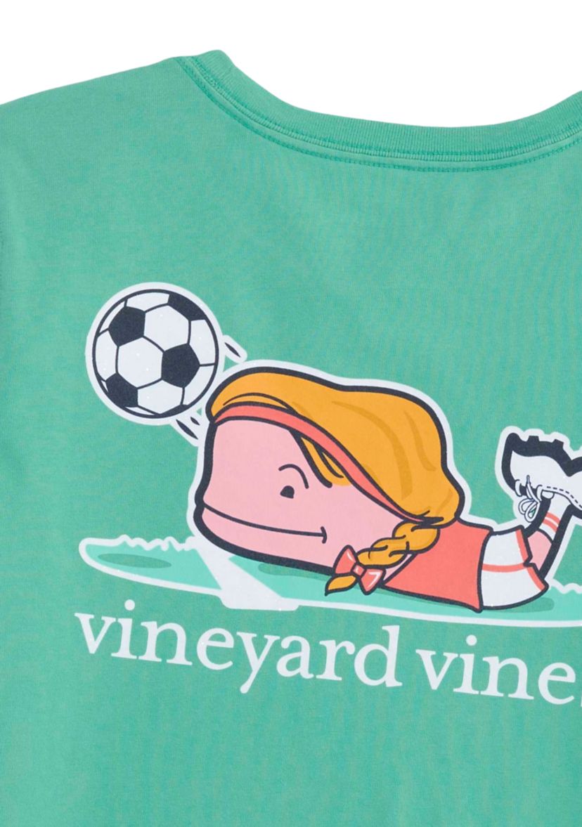 Girls 7-16 Soccer Long Sleeve T-Shirt