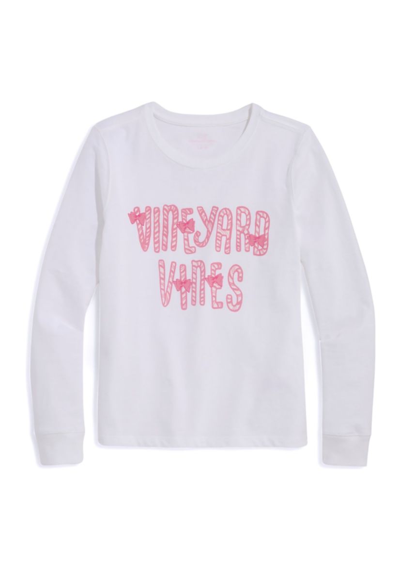 Girls 7-16 Candy Cane Logo T-Shirt 