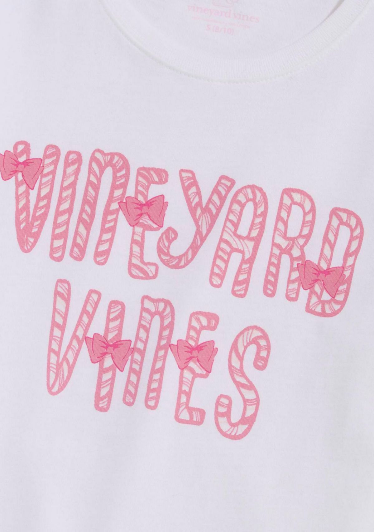 Girls 7-16 Candy Cane Logo T-Shirt 