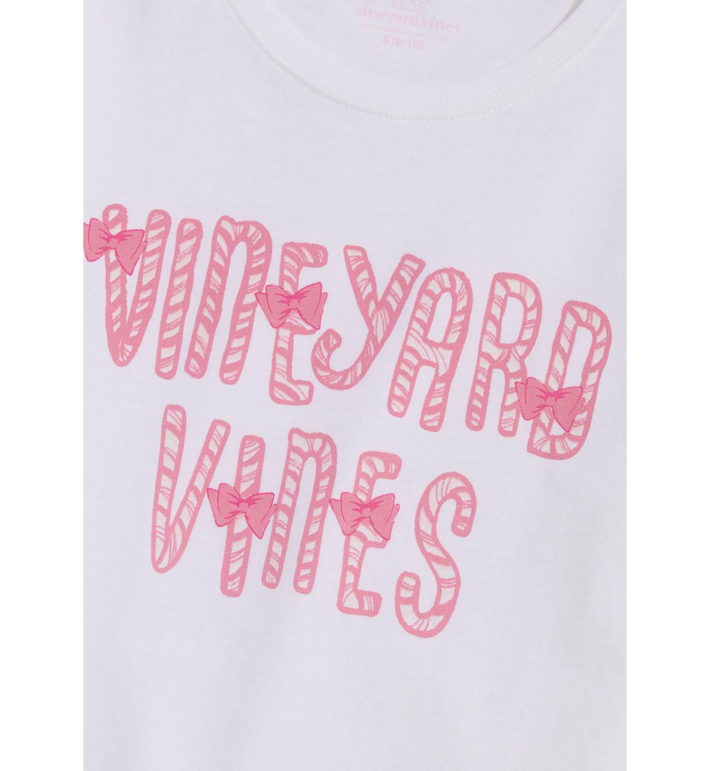 Girls 7-16 Candy Cane Logo T-Shirt 