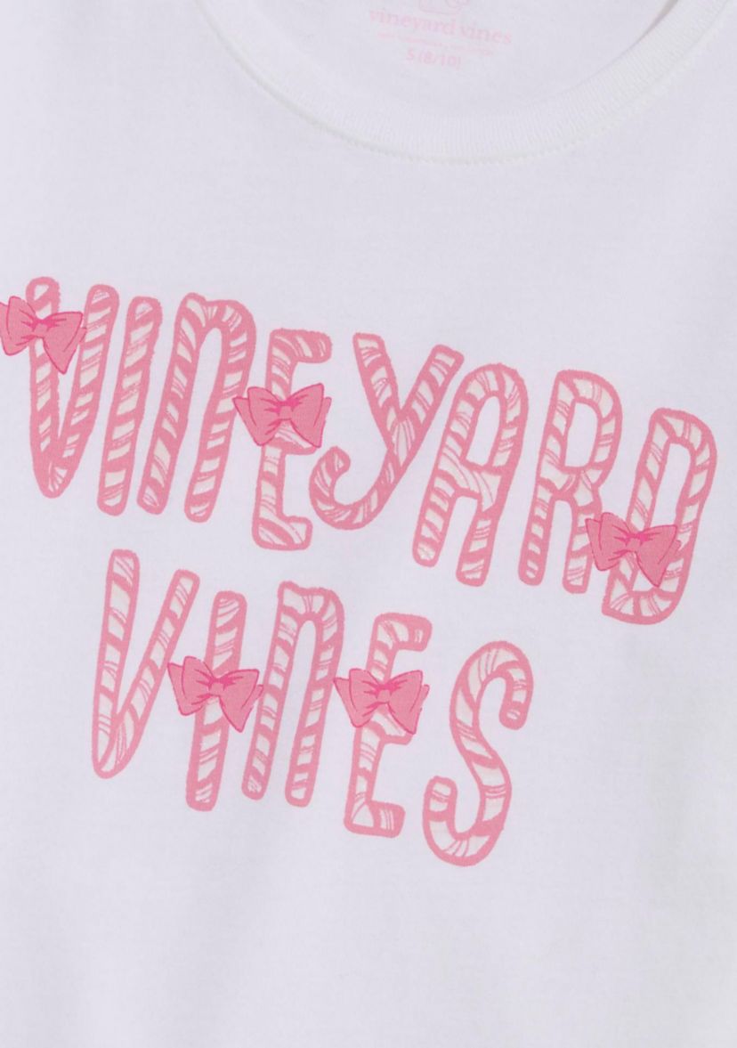 Girls 7-16 Candy Cane Logo T-Shirt 