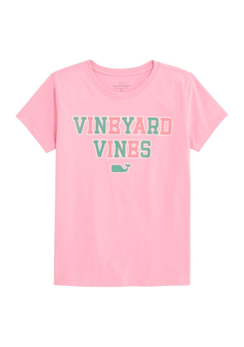 Girls 7-16 Varsity Short Sleeve T-Shirt