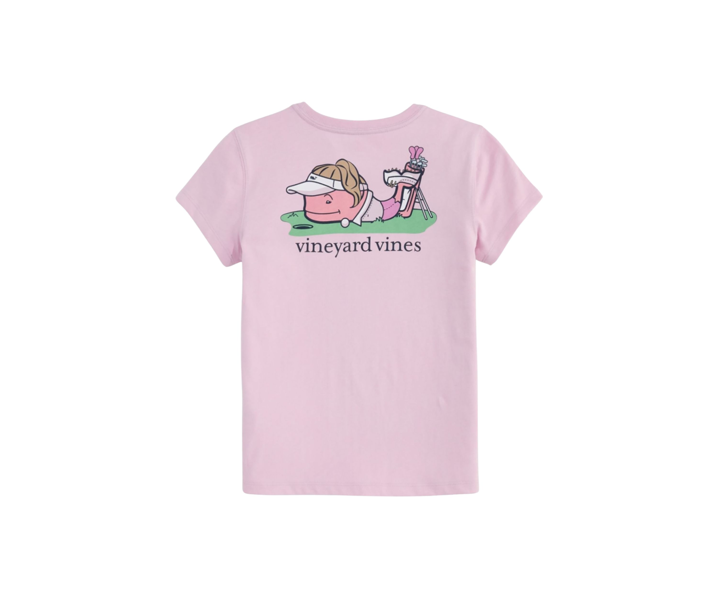 Girls 7-16 Short Sleeve Whale Logo Graphic T-Shirt 