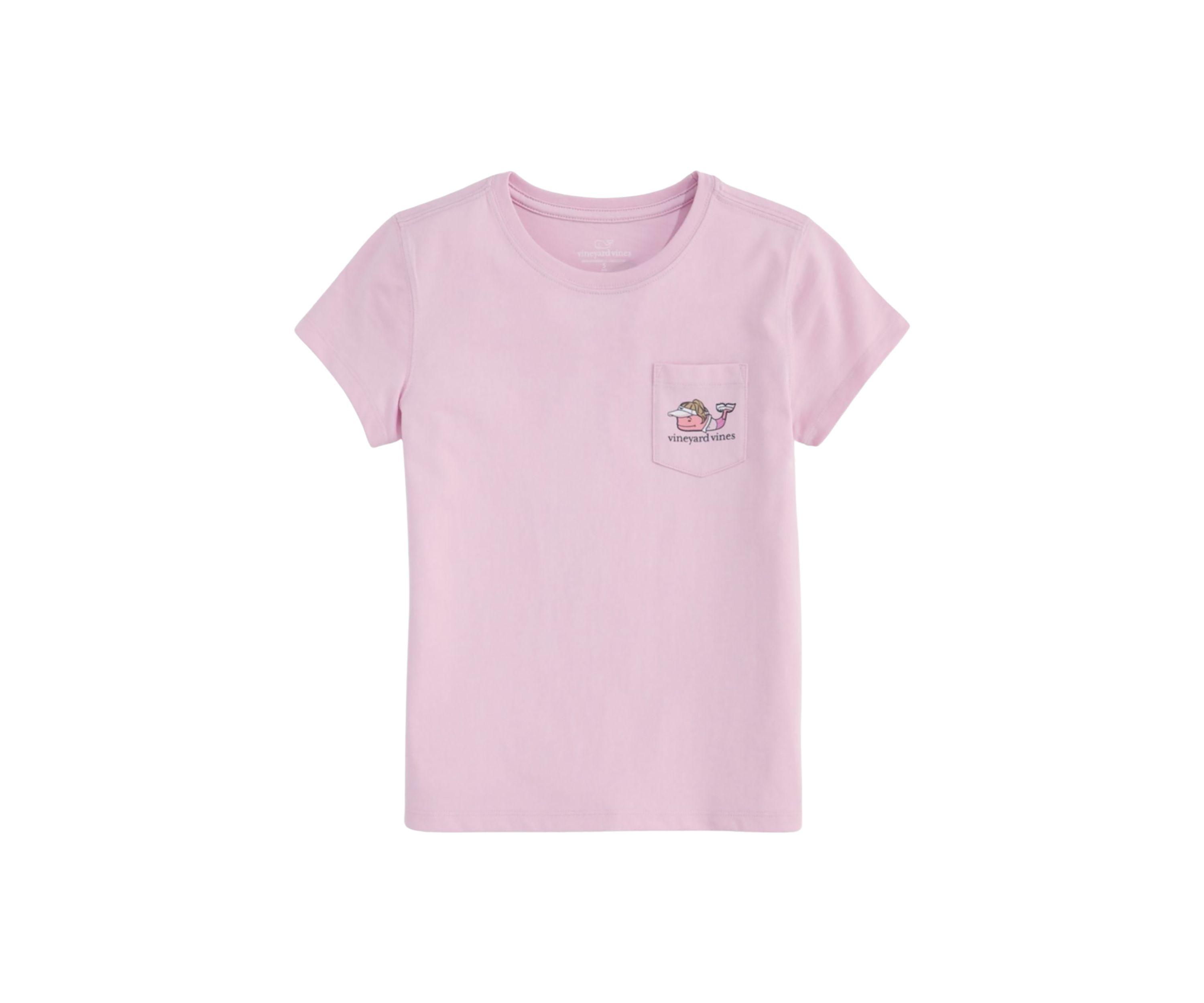 Girls 7-16 Short Sleeve Whale Logo Graphic T-Shirt 