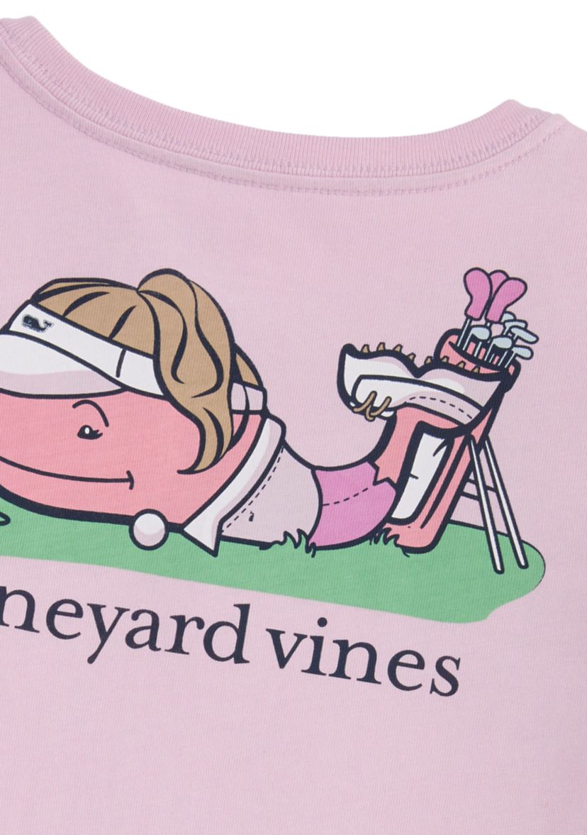 Girls 7-16 Short Sleeve Whale Logo Graphic T-Shirt 
