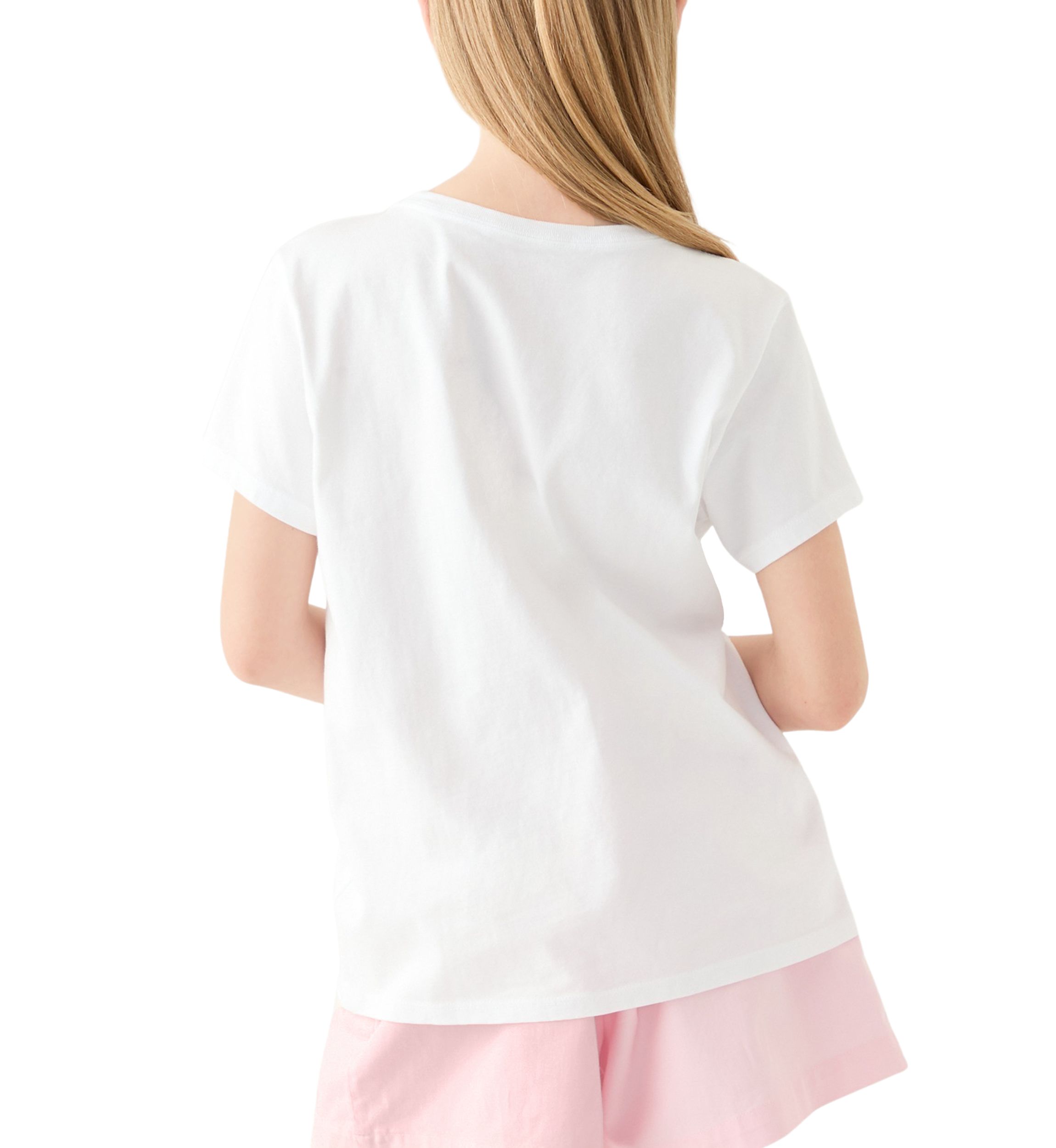 Girls 7-16 Postage Stamp Graphic T-Shirt