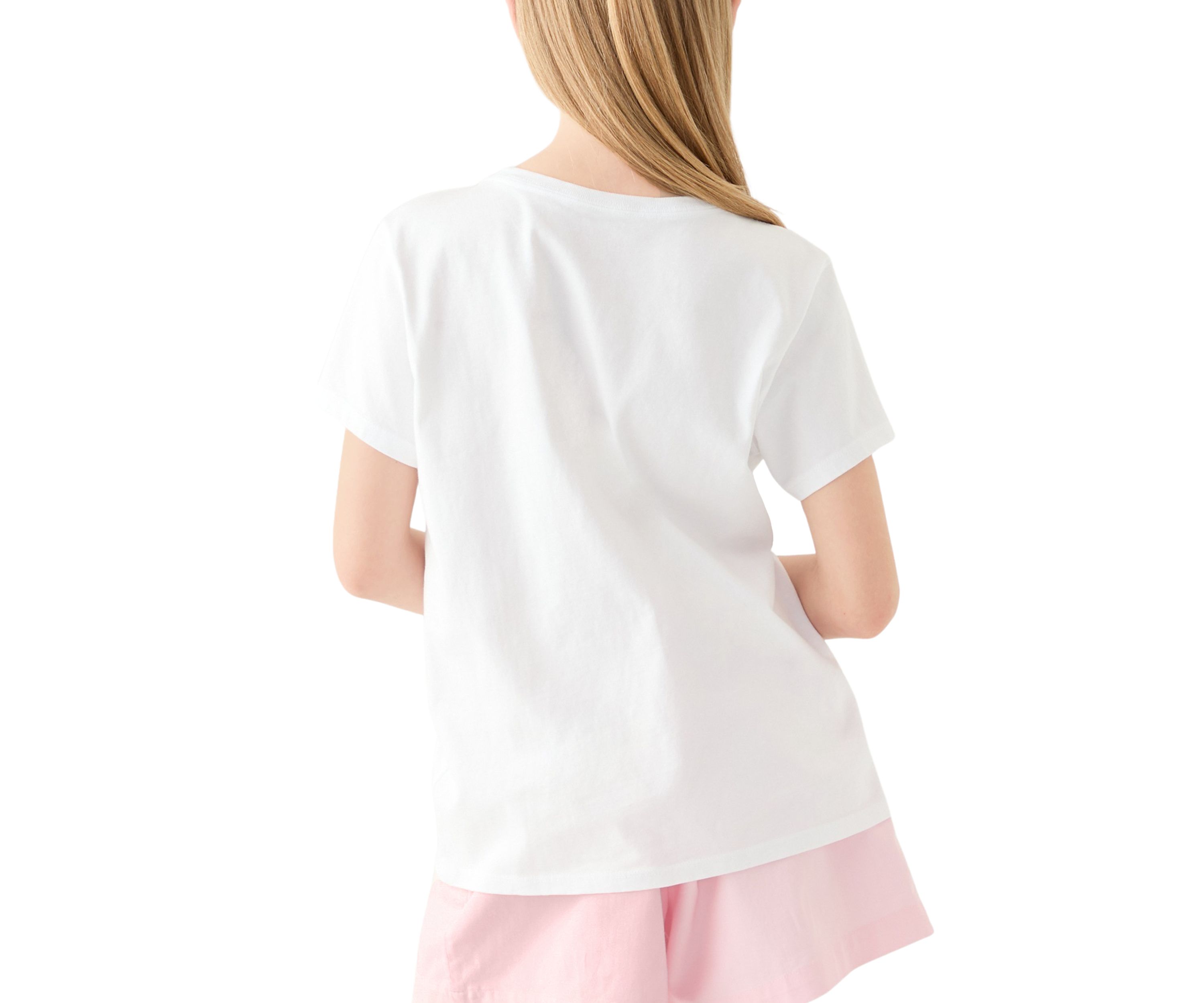 Girls 7-16 Postage Stamp Graphic T-Shirt