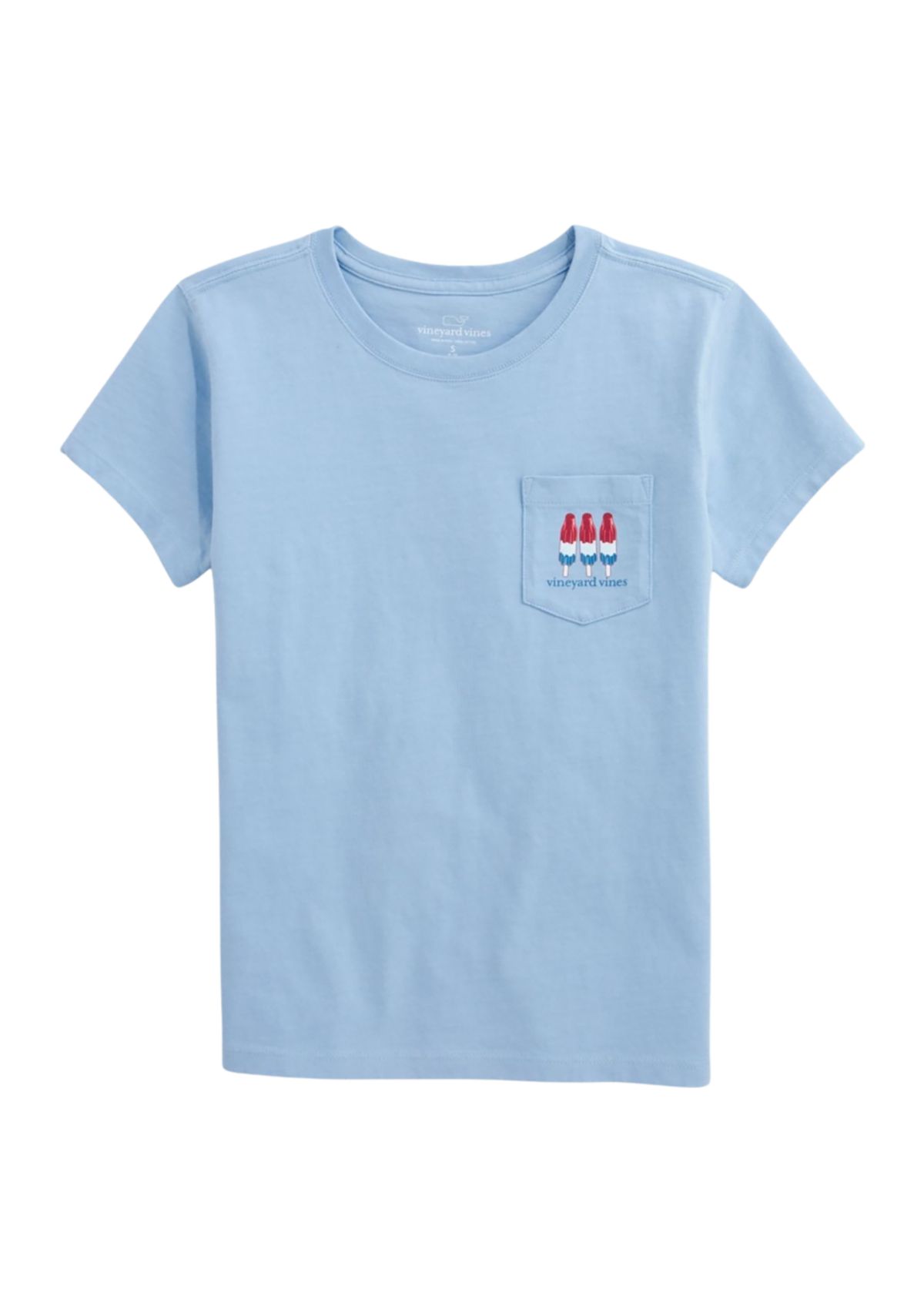 Girls 7-16 Short Sleeve Popsicle Flag Graphic T-Shirt 