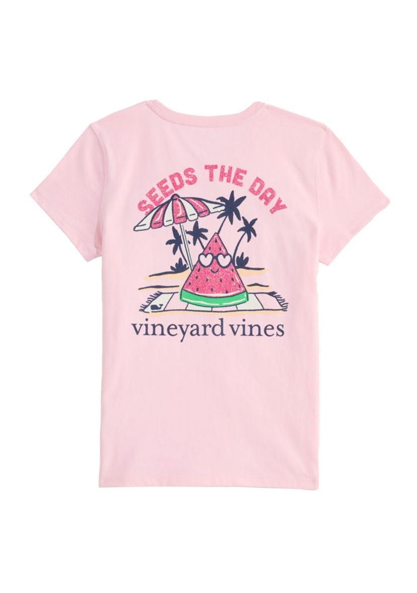 Girls 7-16 Seeds the Day Short Sleeve Graphic T-Shirt