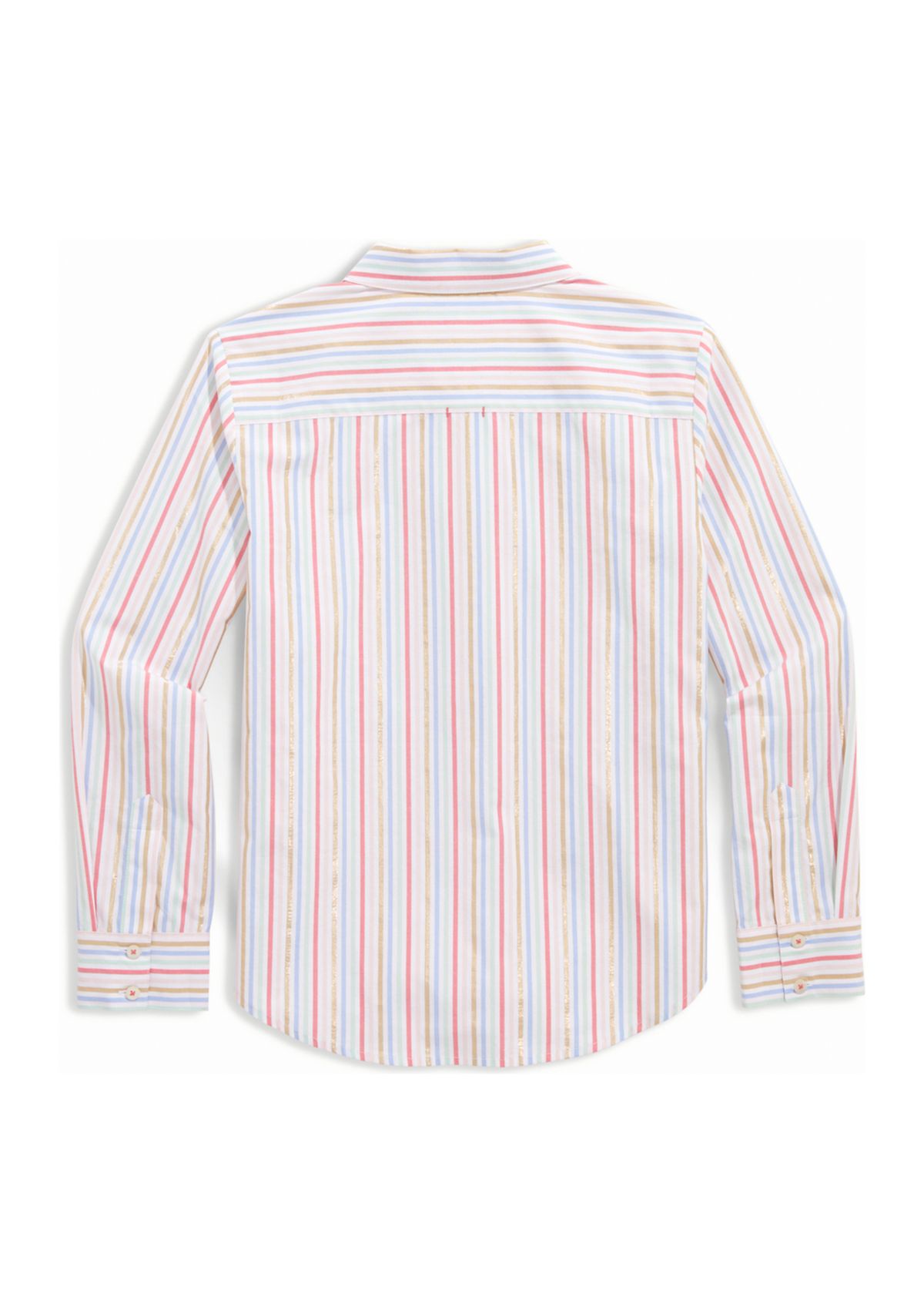 Girls 7-16 Poplin Button Down Shirt