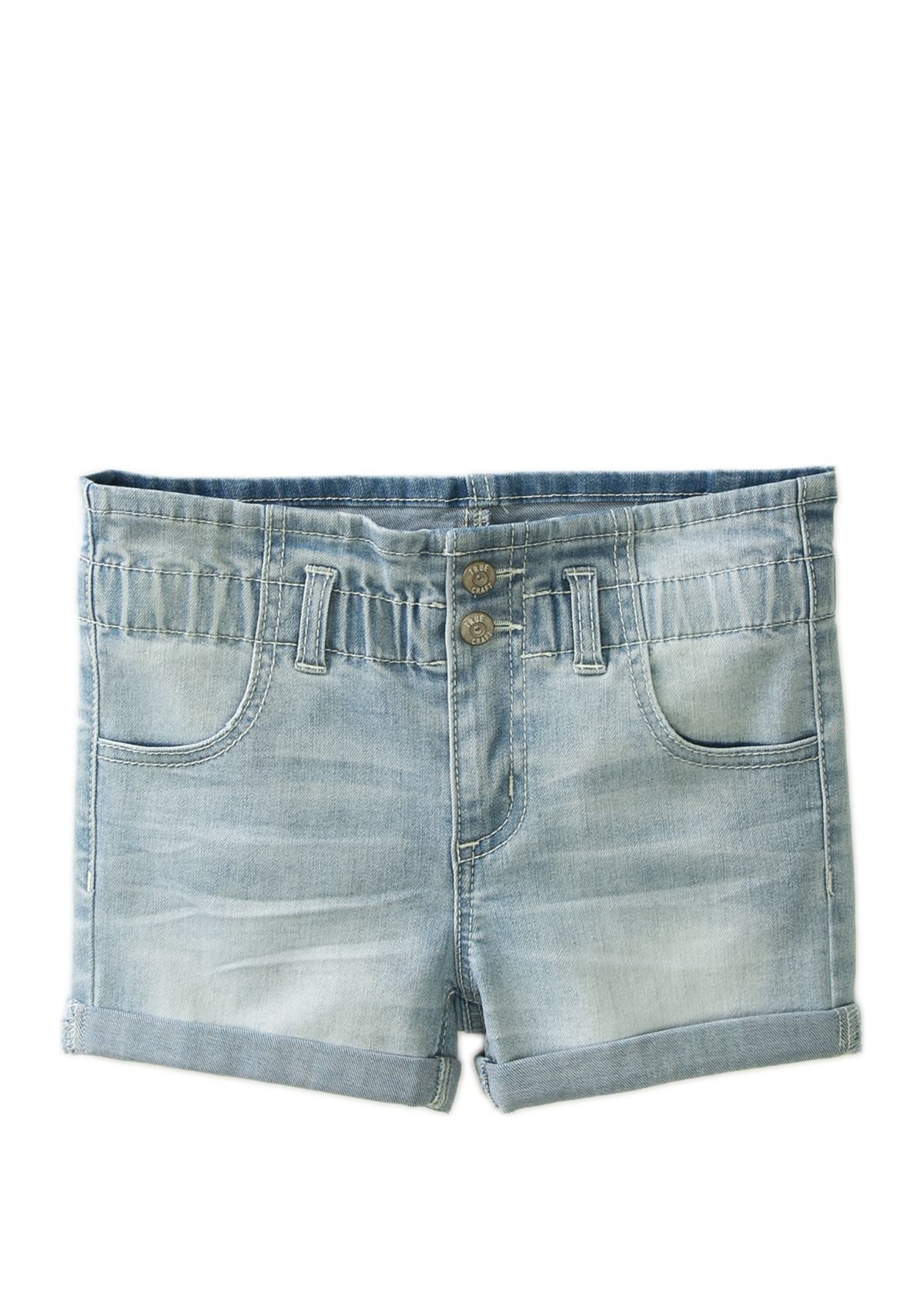 Girls 4-6x Paper Bag Waist Shorts