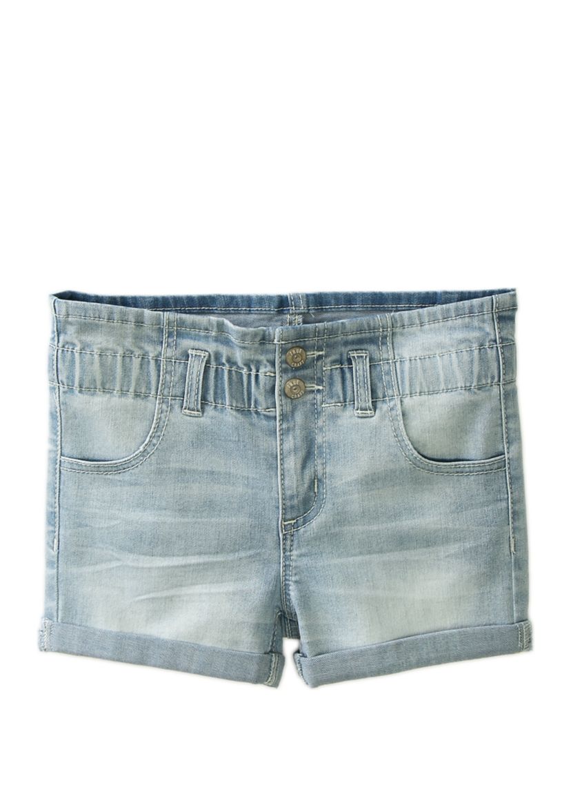 Girls 4-6x Paper Bag Waist Shorts