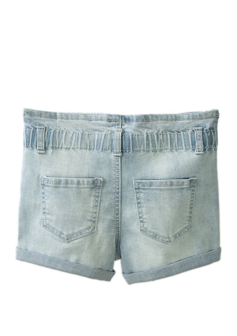 Girls 4-6x Paper Bag Waist Shorts