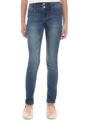 TRUE CRAFT Triple Stack Stretch Skinny Jeans Girls 7-16 | belk